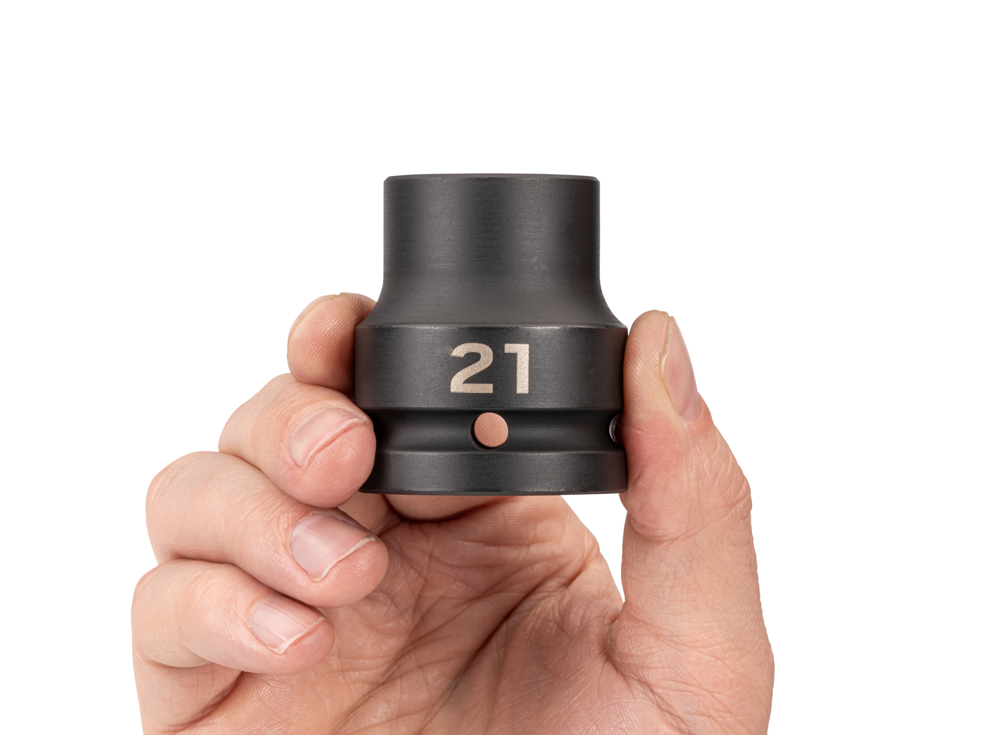 3/4 Inch Drive x 21 mm Shallow 6-Point Impact Socket | TEKTON