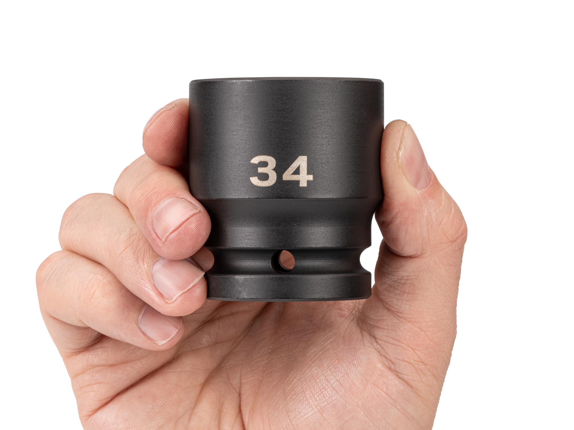 3/4 Inch Drive x 34 mm Shallow 6-Point Impact Socket | TEKTON