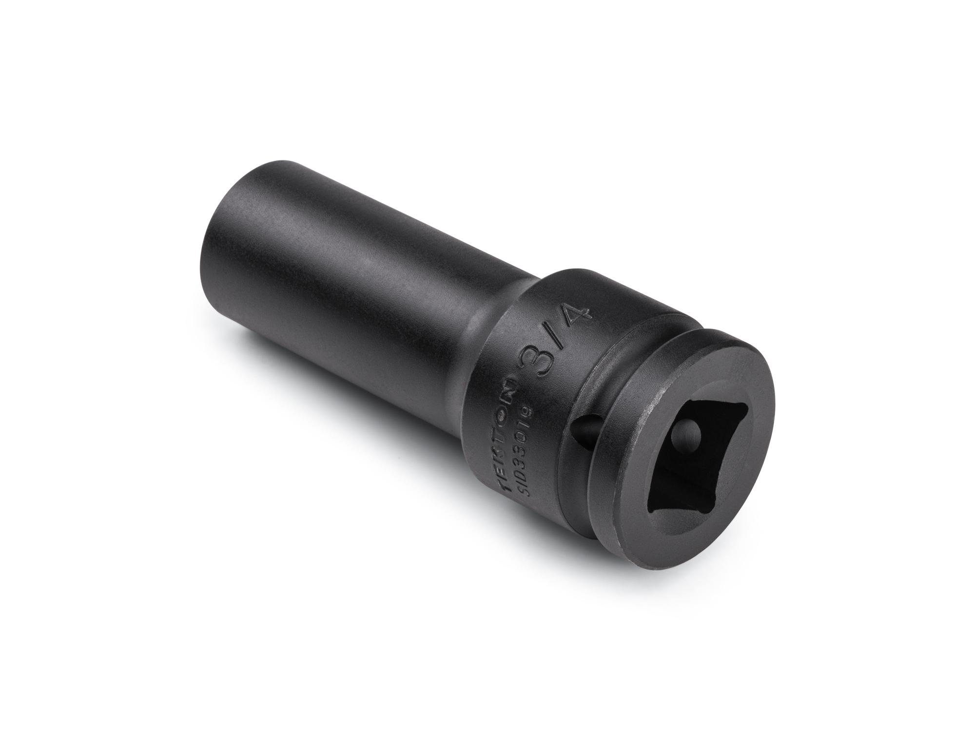 Back angle view of Tekton impact drive 6-point socket. Item #SID33019
