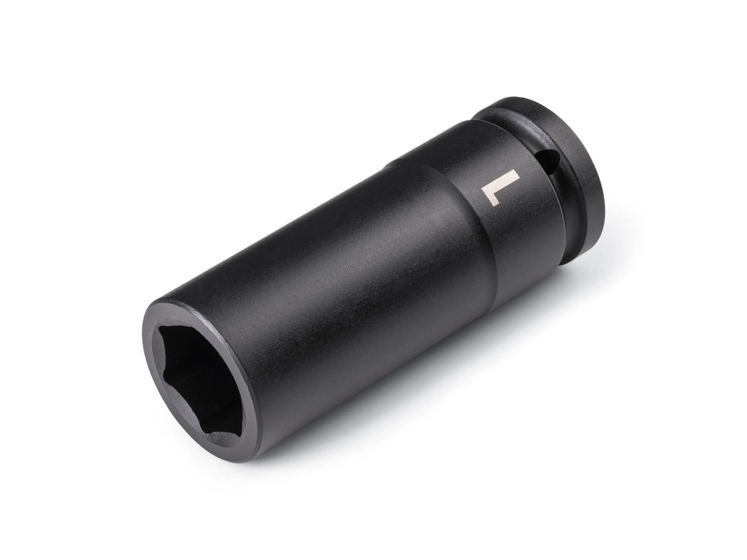 TEKTON 3/4 Inch Drive x 1 Inch Deep 6-Point Impact Socket