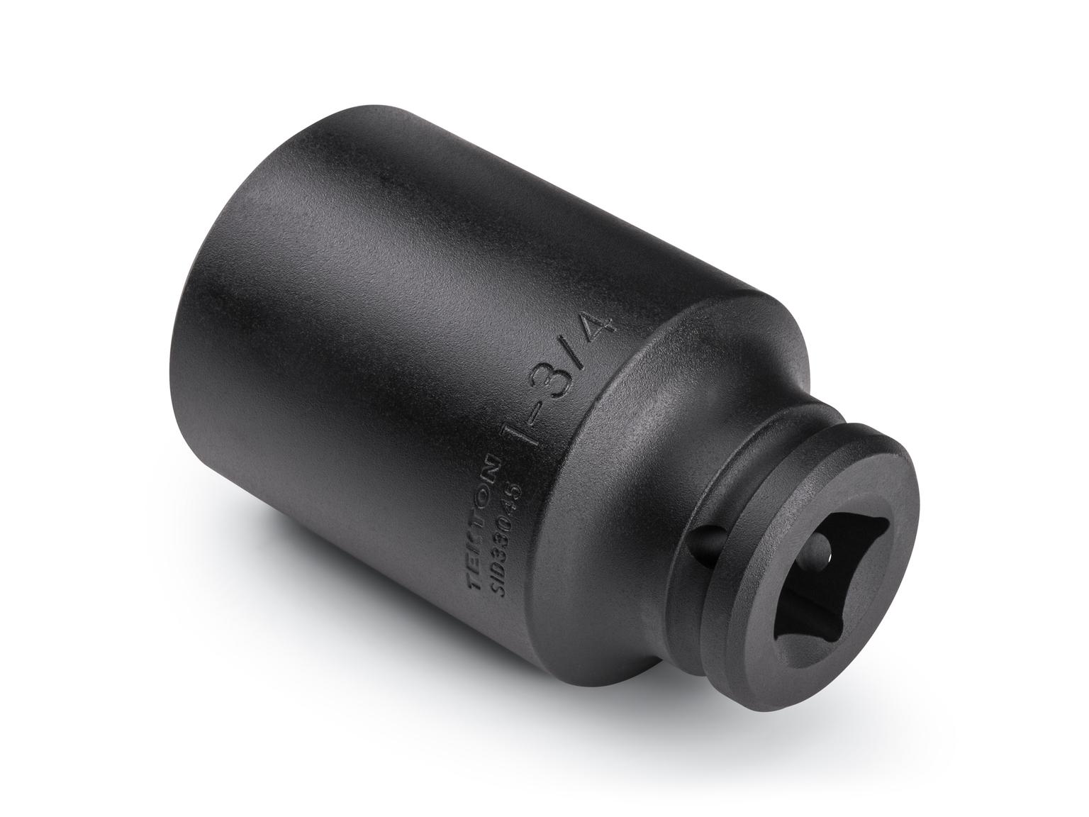 Back angle view of Tekton impact drive 6-point socket. Item #SID33045