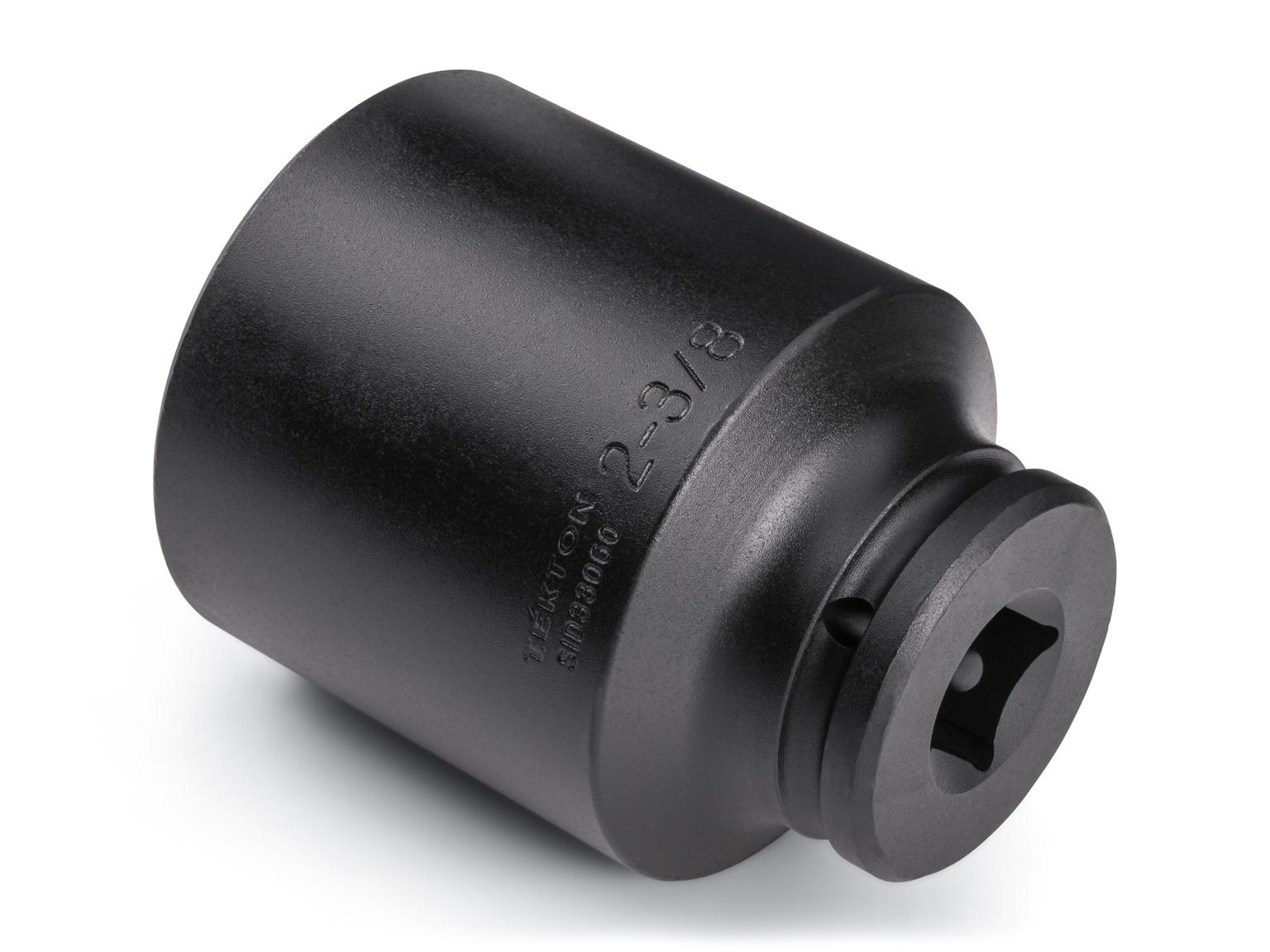 Back angle view of Tekton impact drive 6-point socket. Item #SID33060