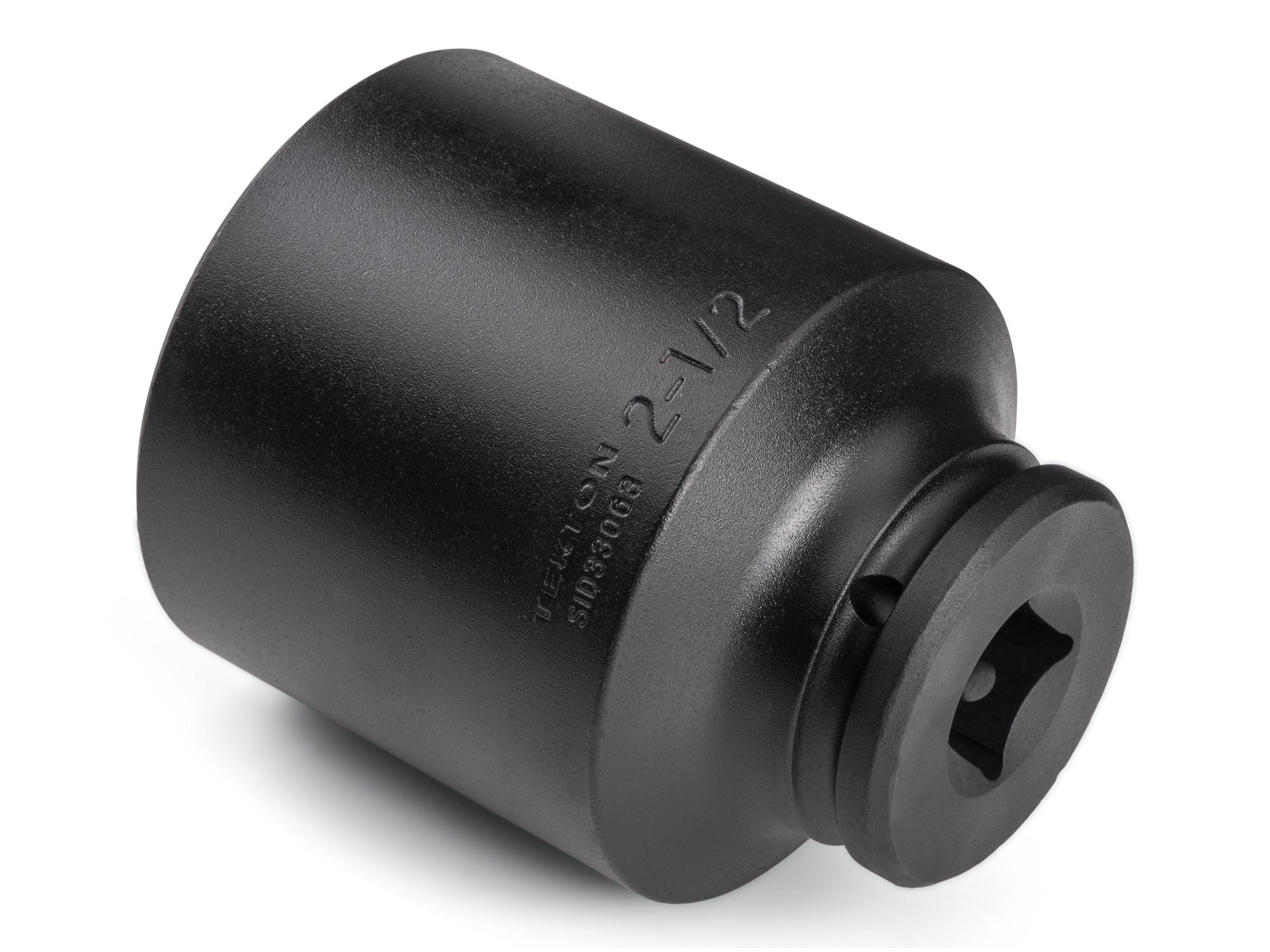 Back angle view of Tekton impact drive 6-point socket. Item #SID33063