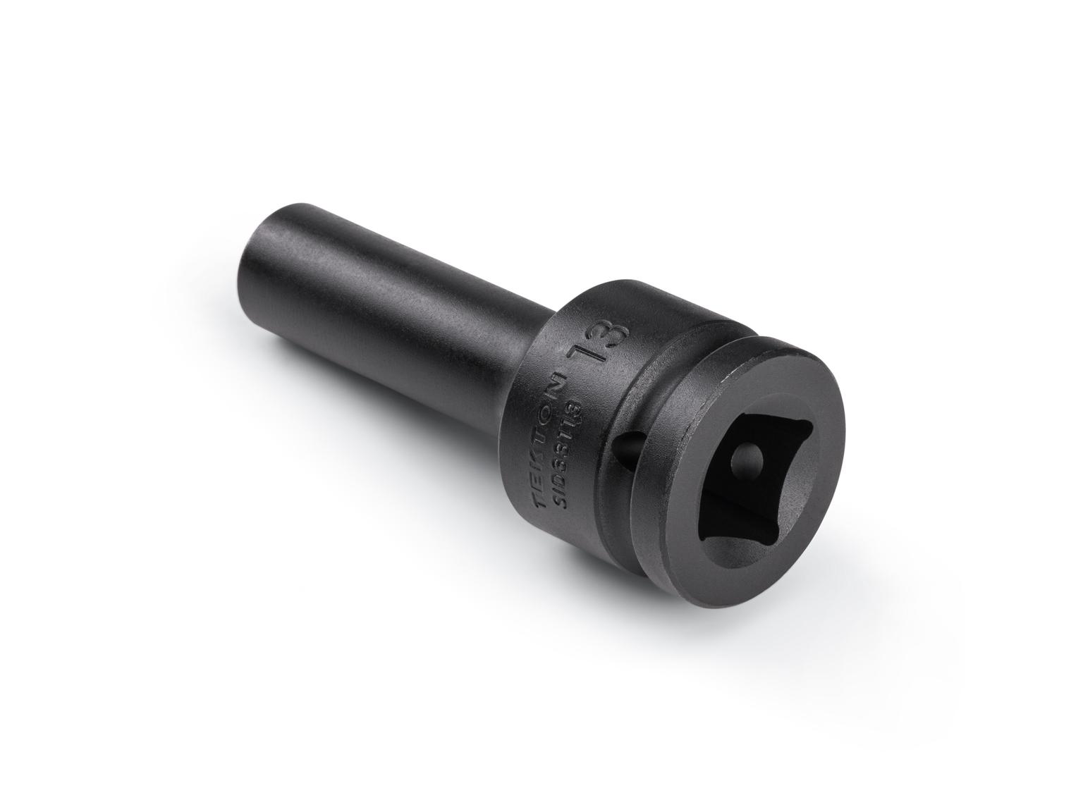 Back angle view of Tekton impact drive 6-point socket. Item #SID33113