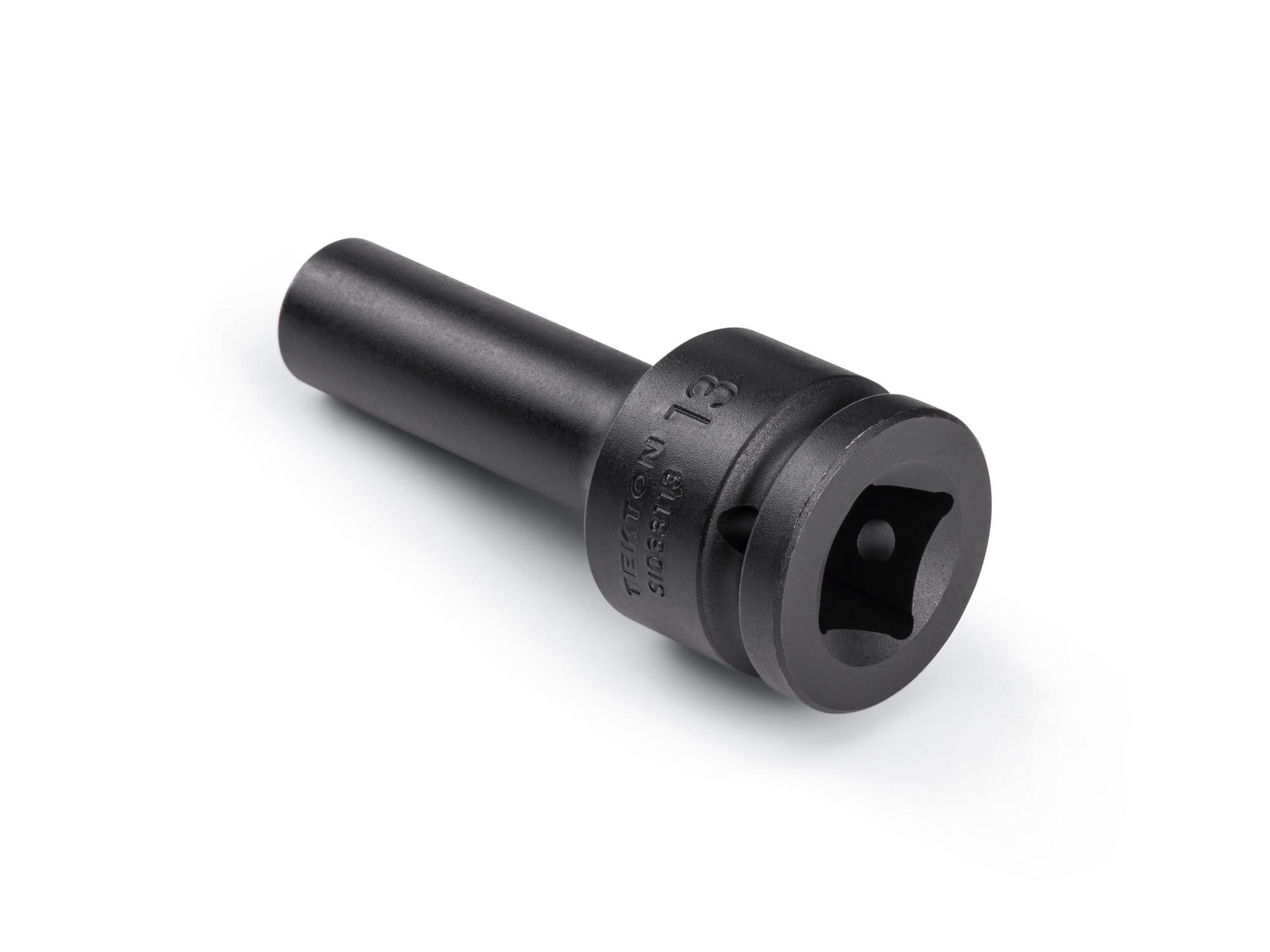 Back angle view of Tekton impact drive 6-point socket. Item #SID33113