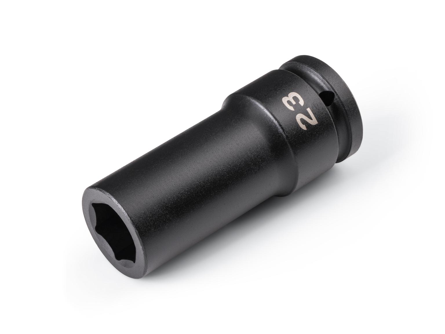 TEKTON 3/4 Inch Drive x 23 mm Deep 6-Point Impact Socket
