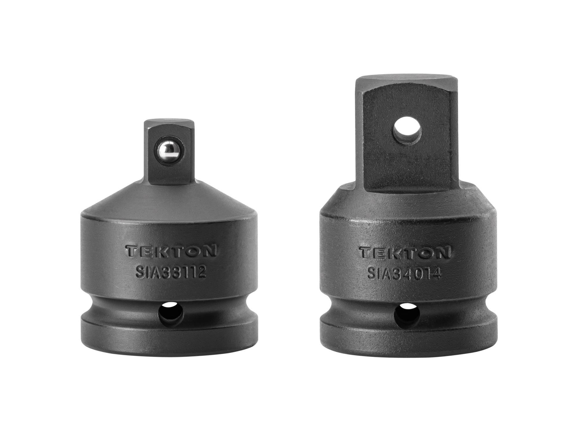 Back angle view of Tekton impact drive accessory set. Item #SIA93001