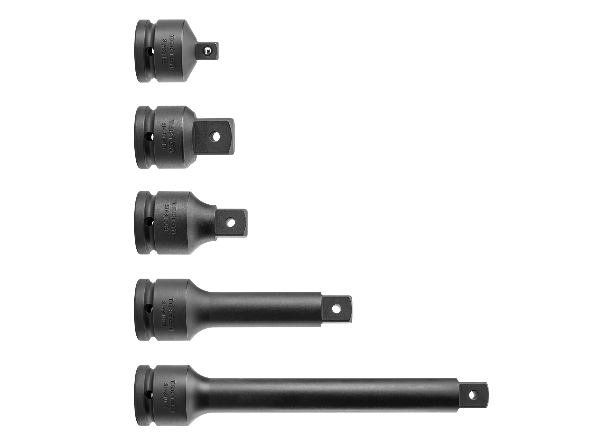 Back angle view of Tekton  impact drive accessory set. Item #SIA93005