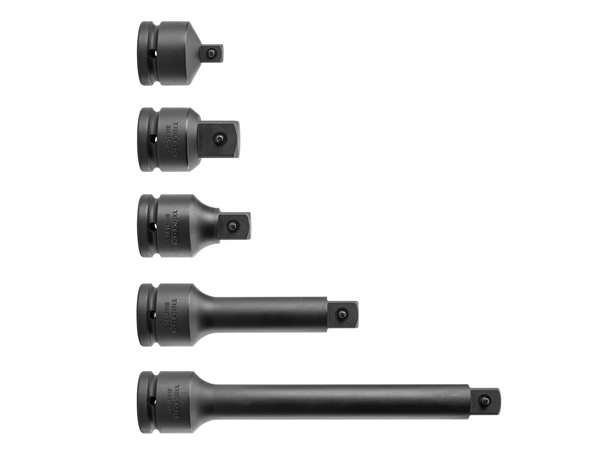 Back angle view of Tekton  impact drive accessory set. Item #SIA93006