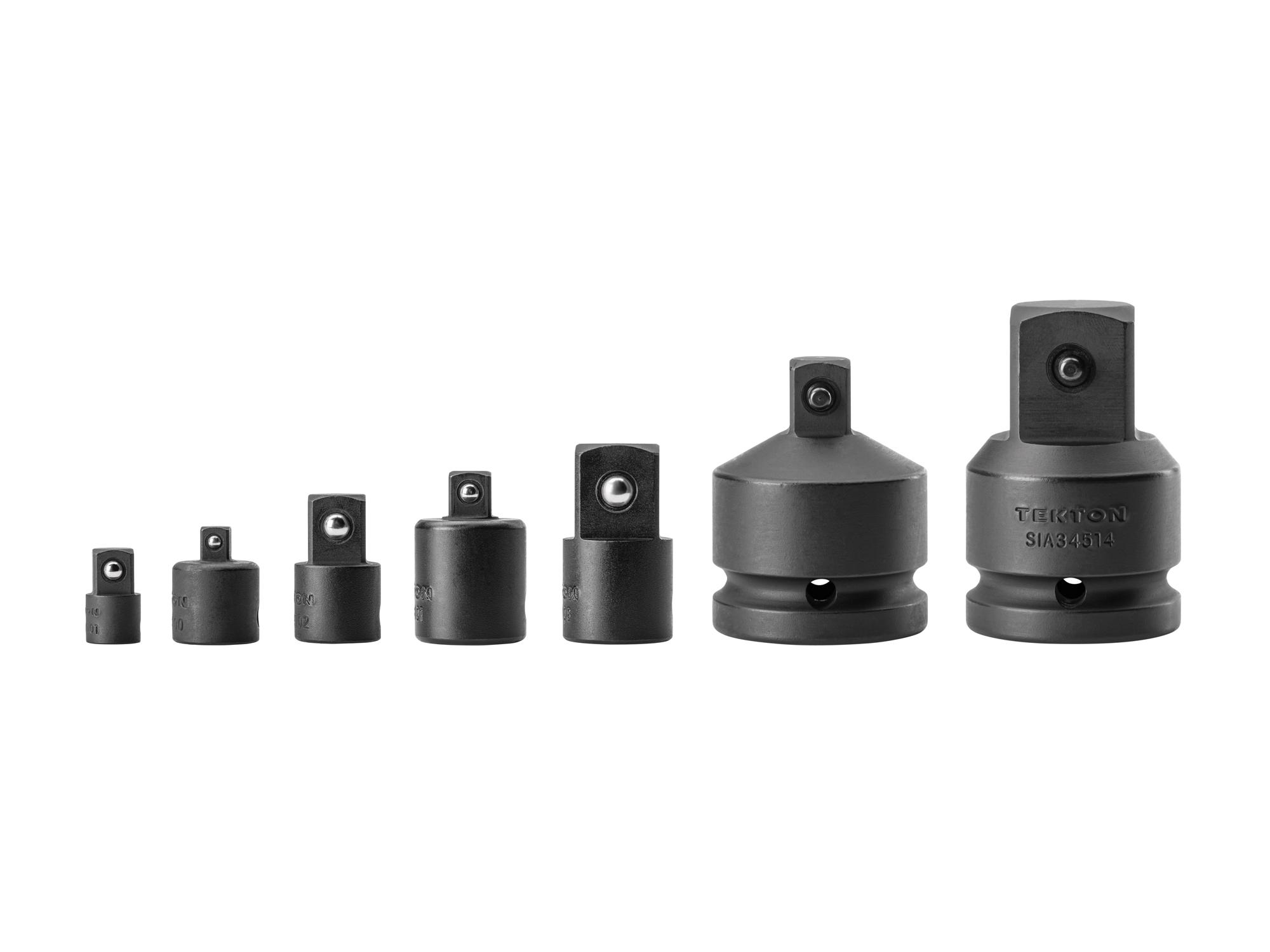 Back angle view of Tekton impact drive accessory set. Item #SIA99027