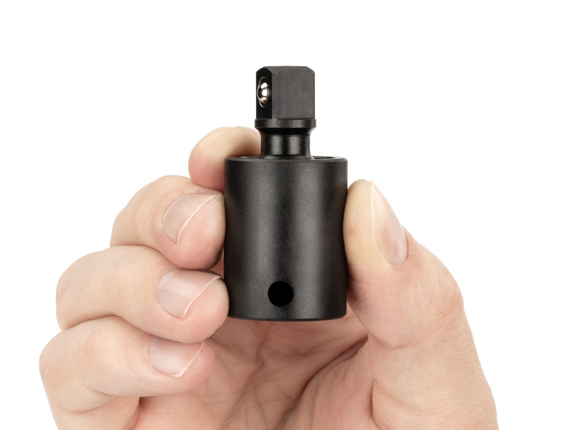 Person holding Tekton impact drive accessory. Item #SIA12102