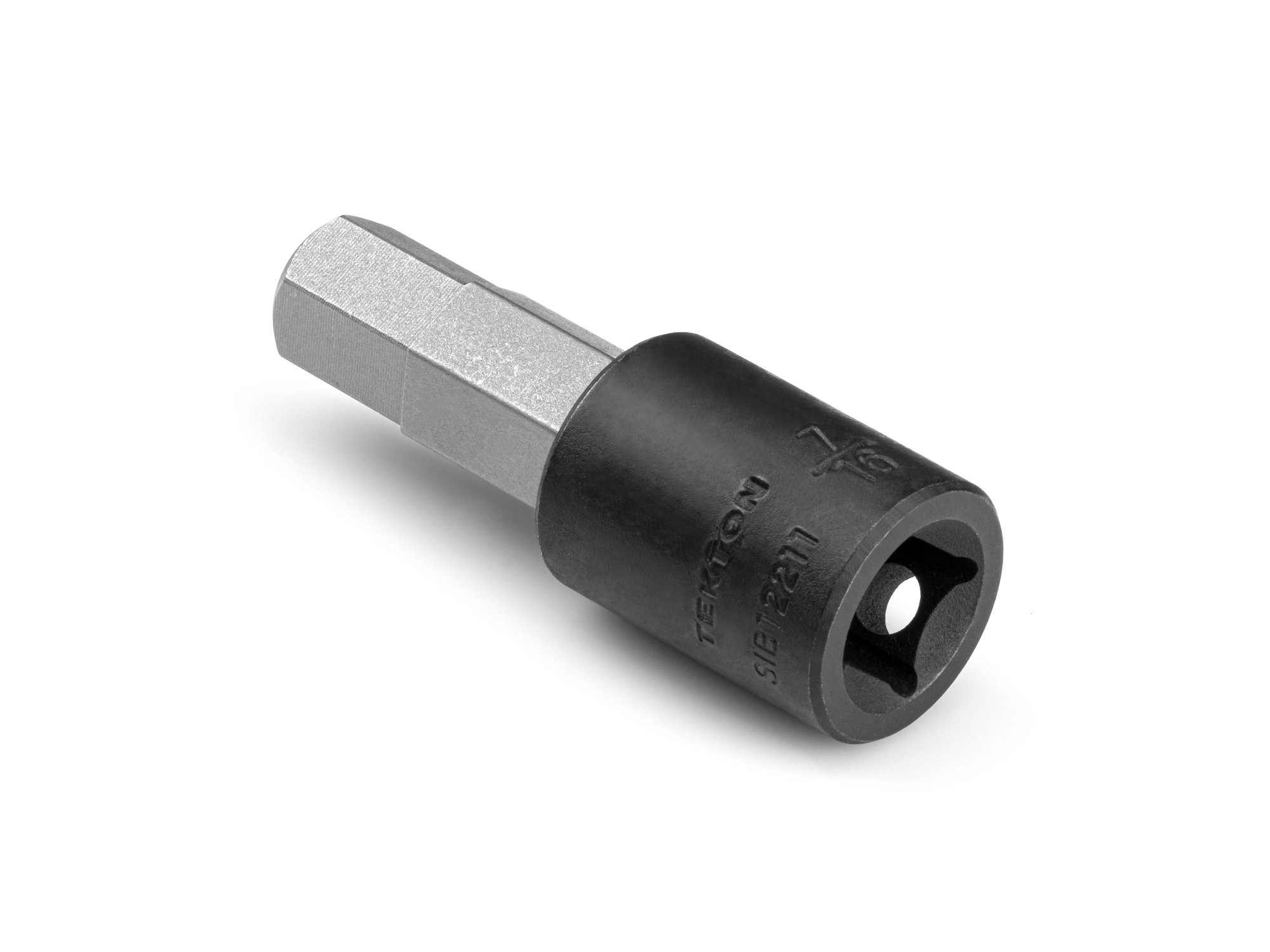 3/8 Inch Drive x 7/16 Inch Hex Impact Bit Socket | TEKTON