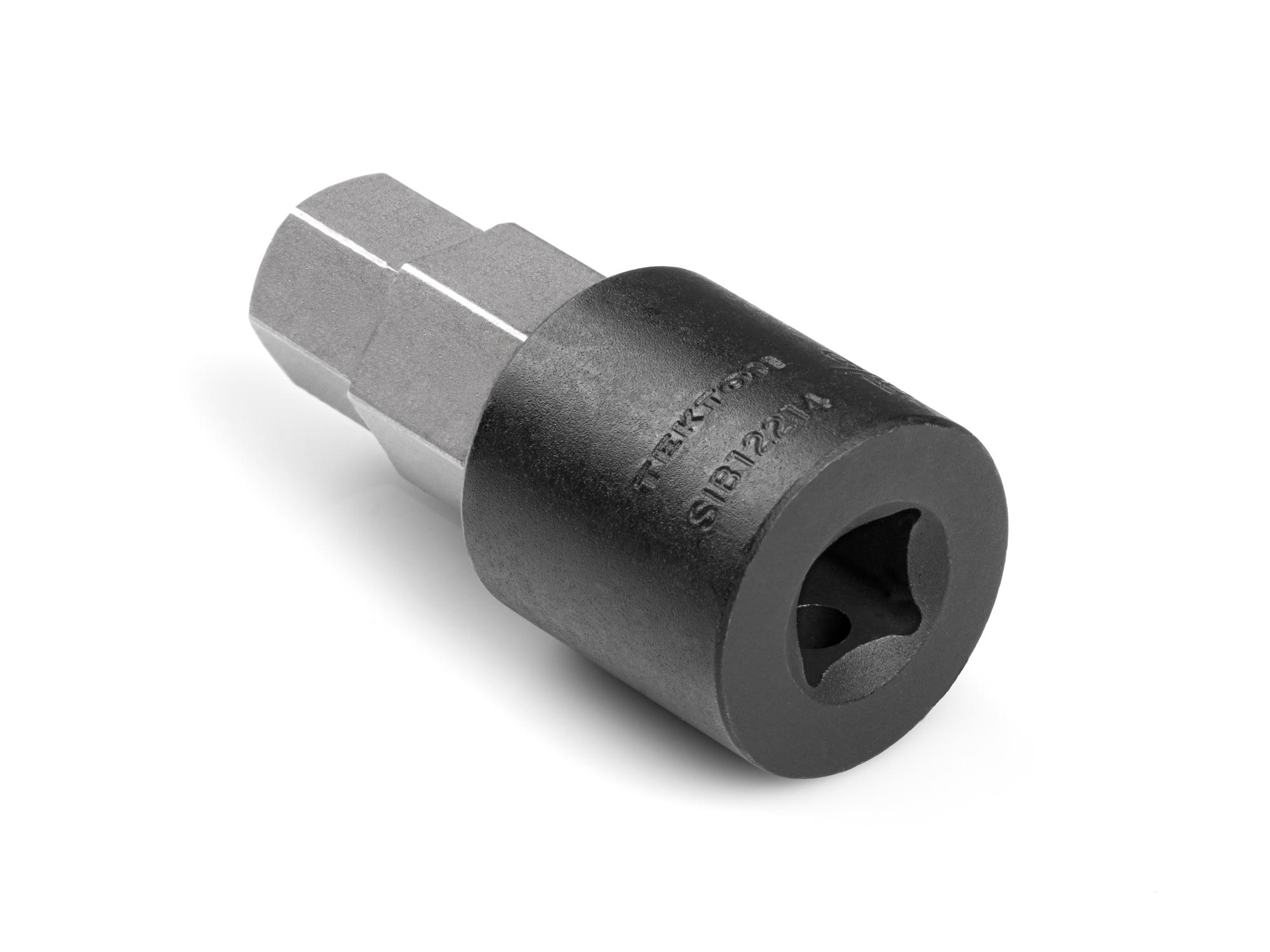 Back angle view of Tekton impact drive bit socket. Item #SIB12214