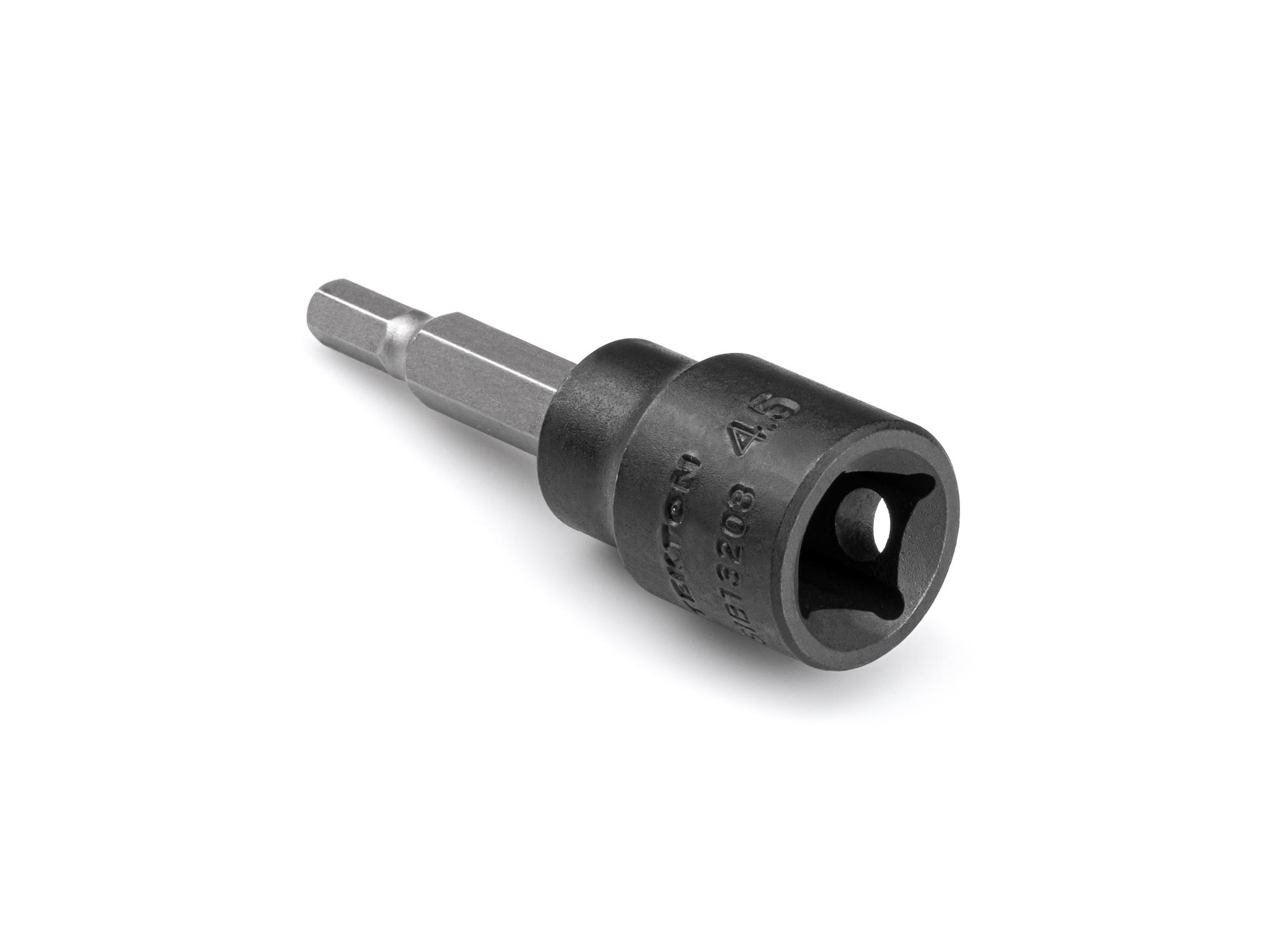 Back angle view of Tekton impact drive bit socket. Item #SIB13203