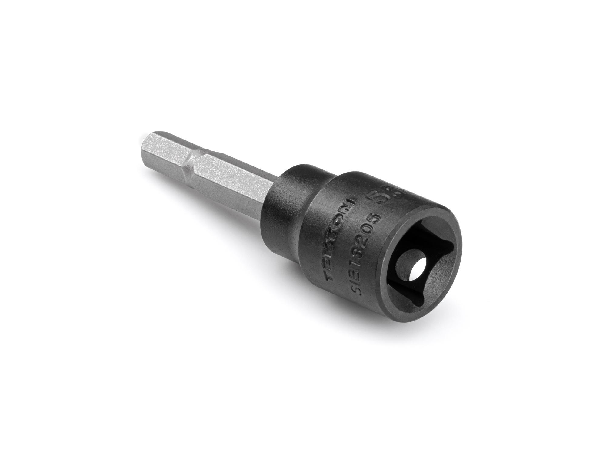Back angle view of Tekton impact drive bit socket. Item #SIB13205