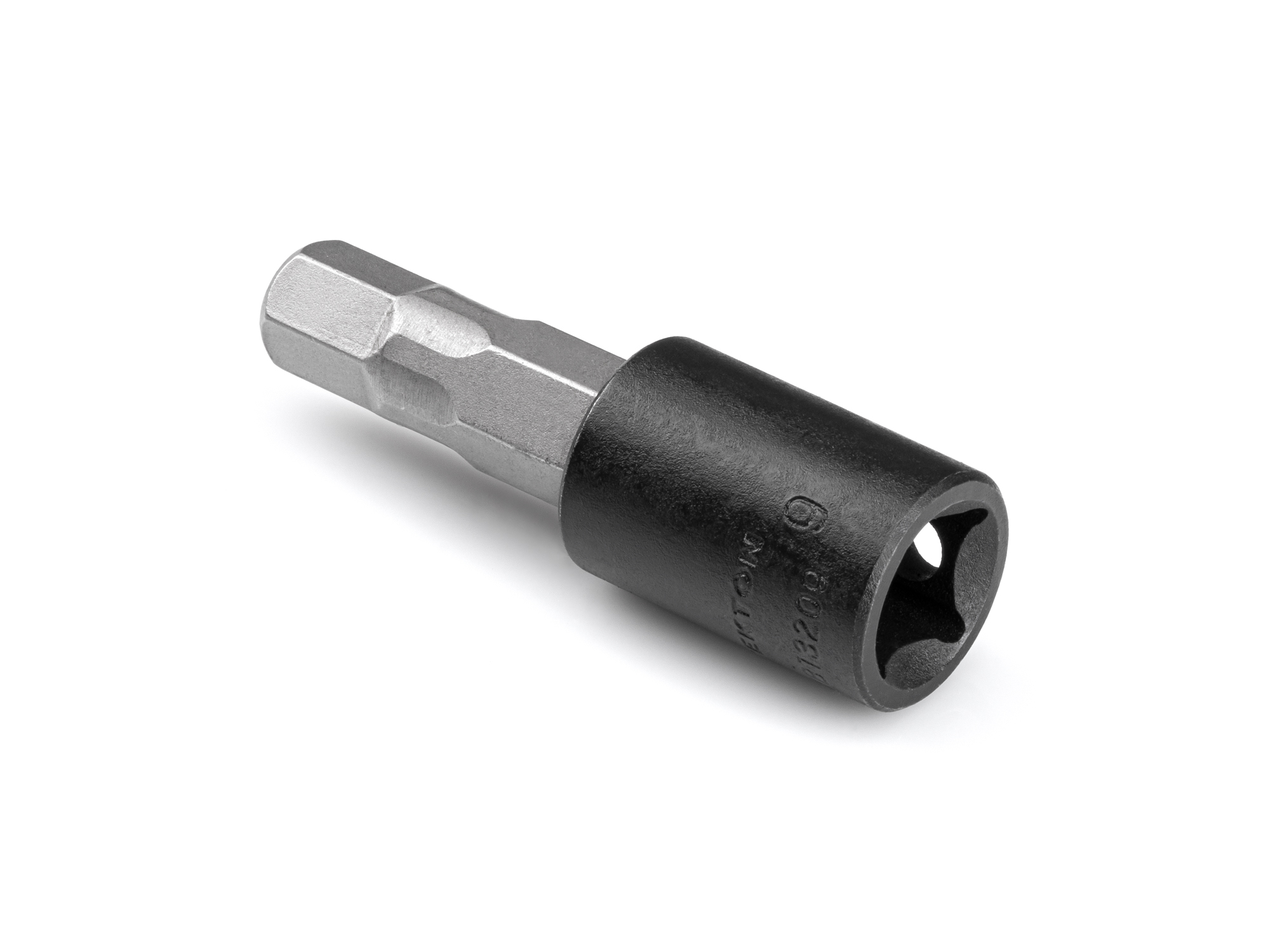 Size: 9 mm (metric) hex impact bit socket. Strong two-piece design combines S2 steel bit and Cr-V steel socket. SIB13209.