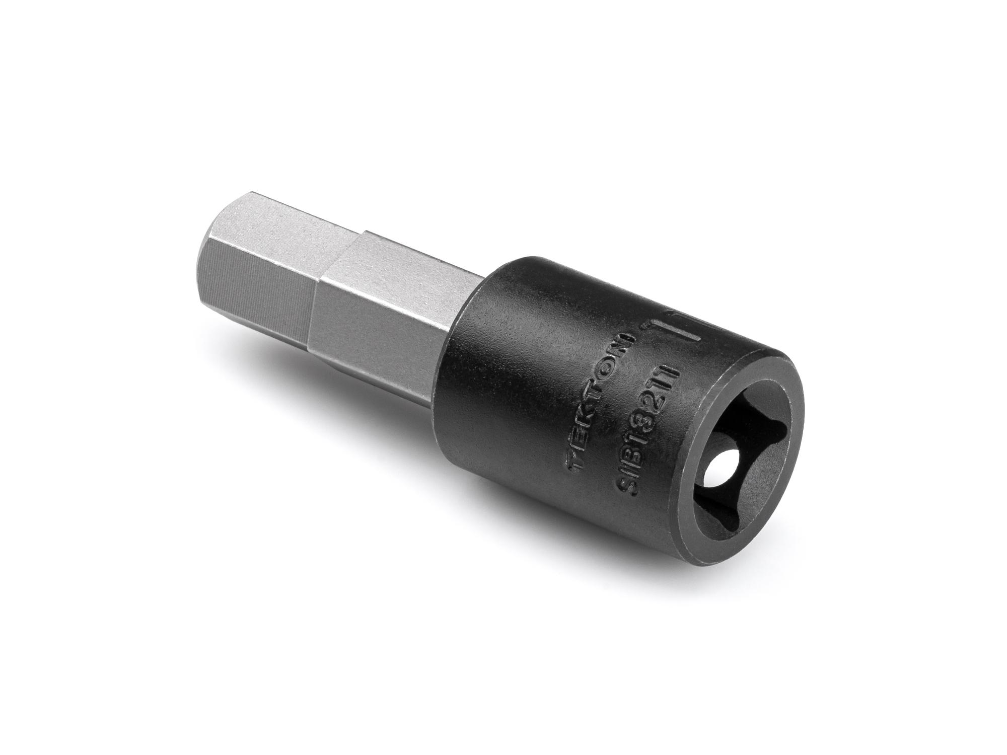 Back angle view of Tekton impact drive bit socket. Item #SIB13211