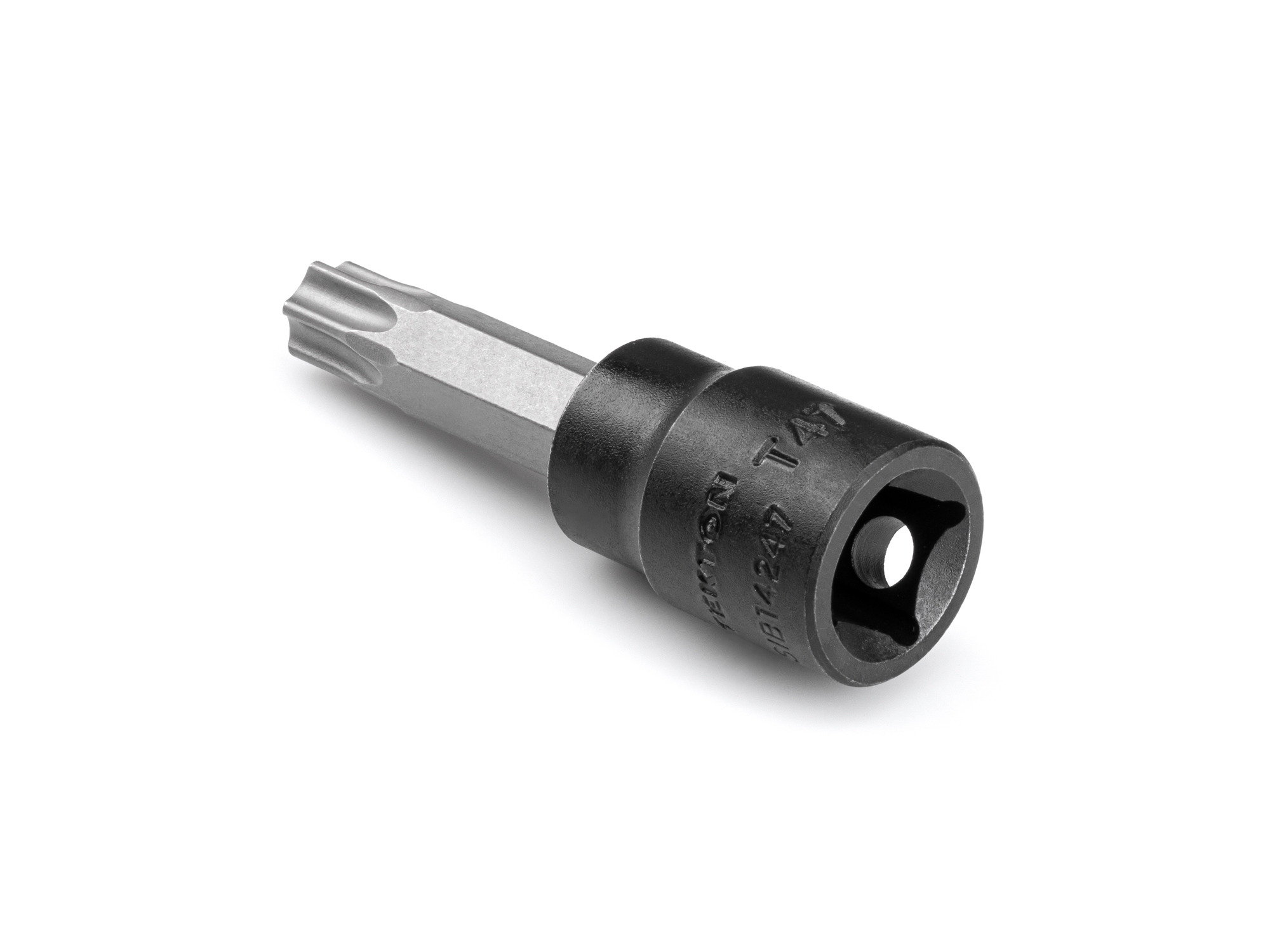 Size: T47 Torx impact bit socket. Strong two-piece design combines S2 steel bit and Cr-V steel socket. SIB14247.