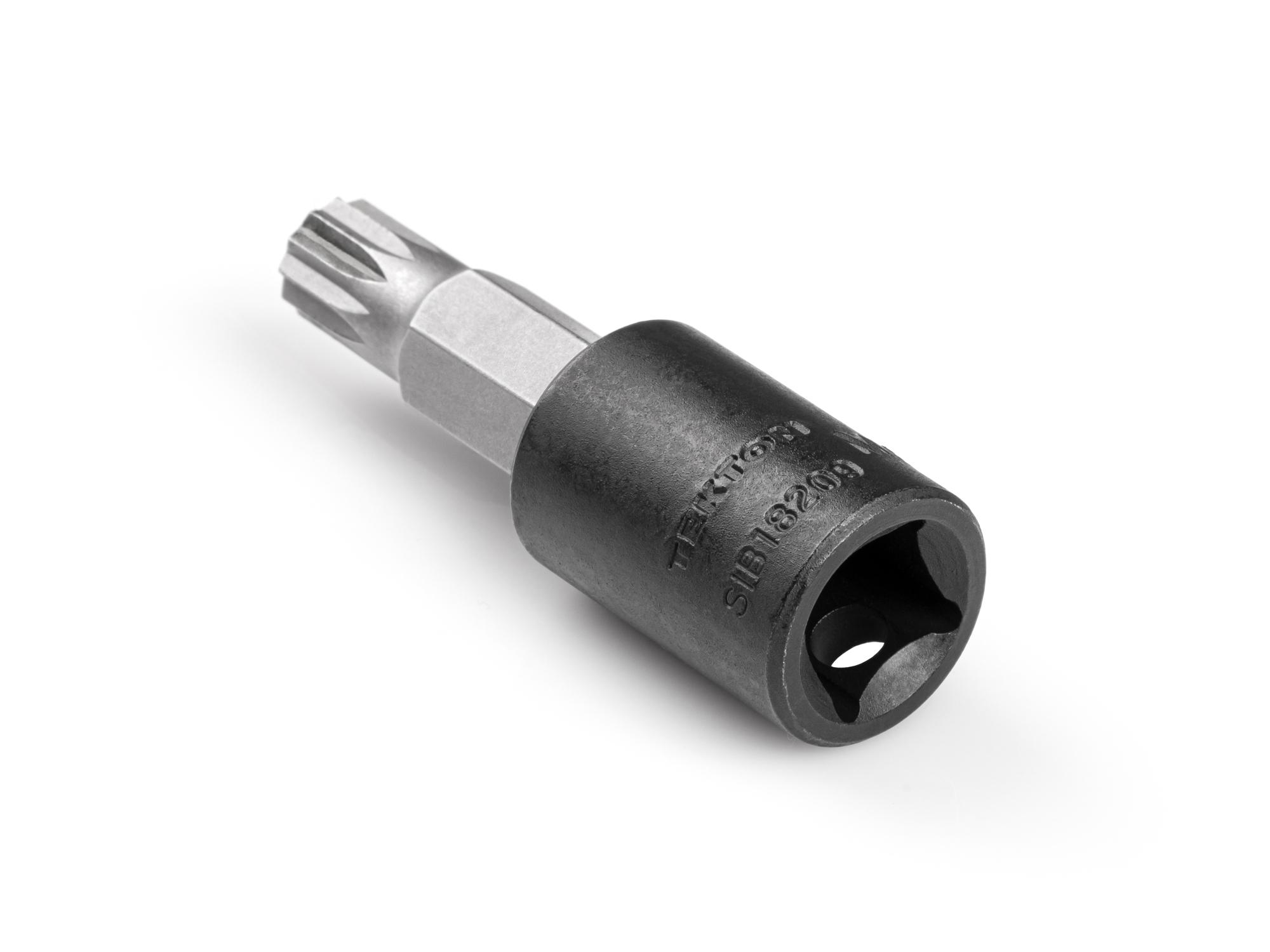 Back angle view of Tekton impact drive bit socket. Item #SIB18209