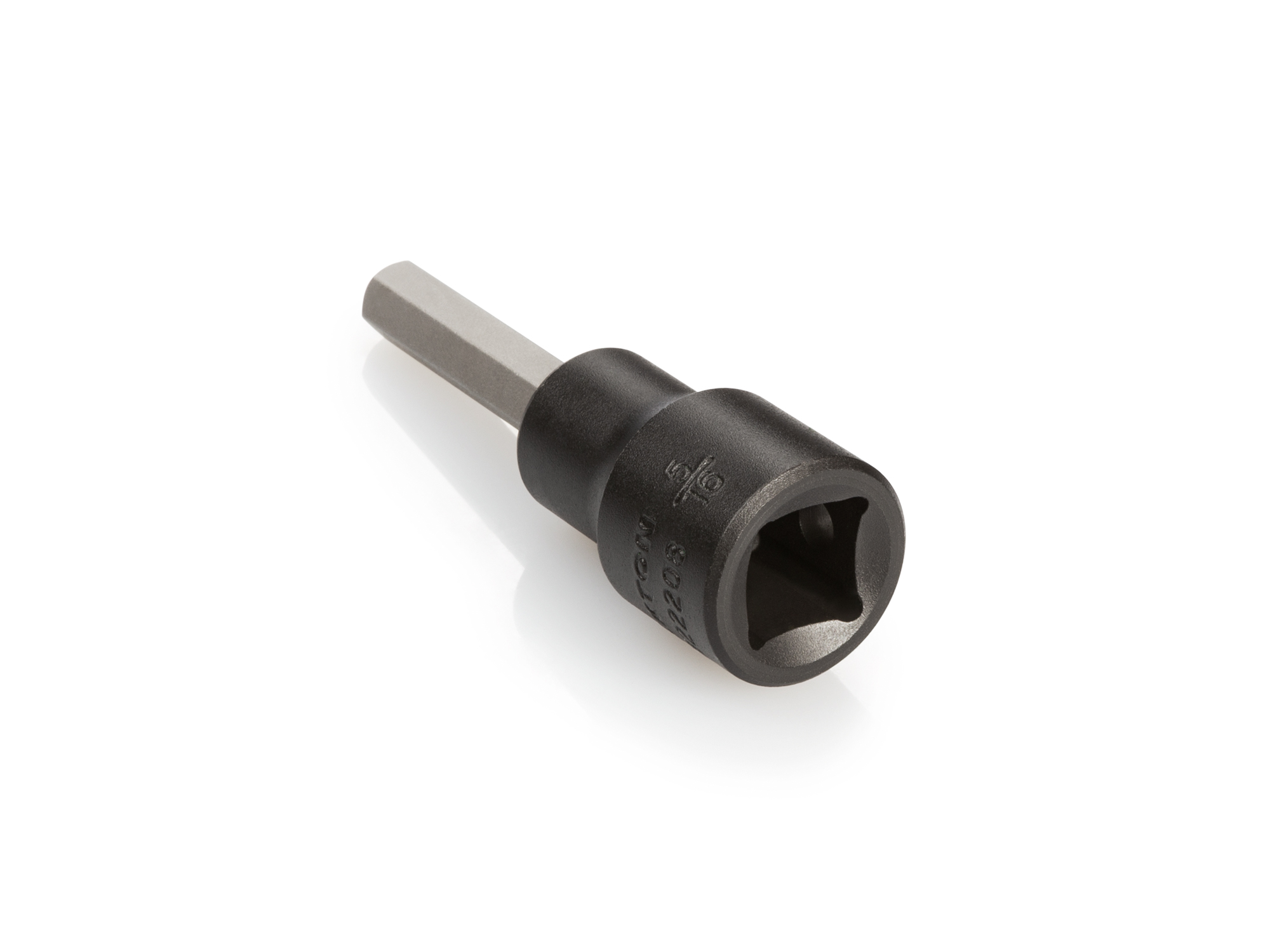 Size: 5/16 inch (SAE) hex impact bit socket. Strong two-piece design combines S2 steel bit and Cr-Mo steel socket. SIB22208.