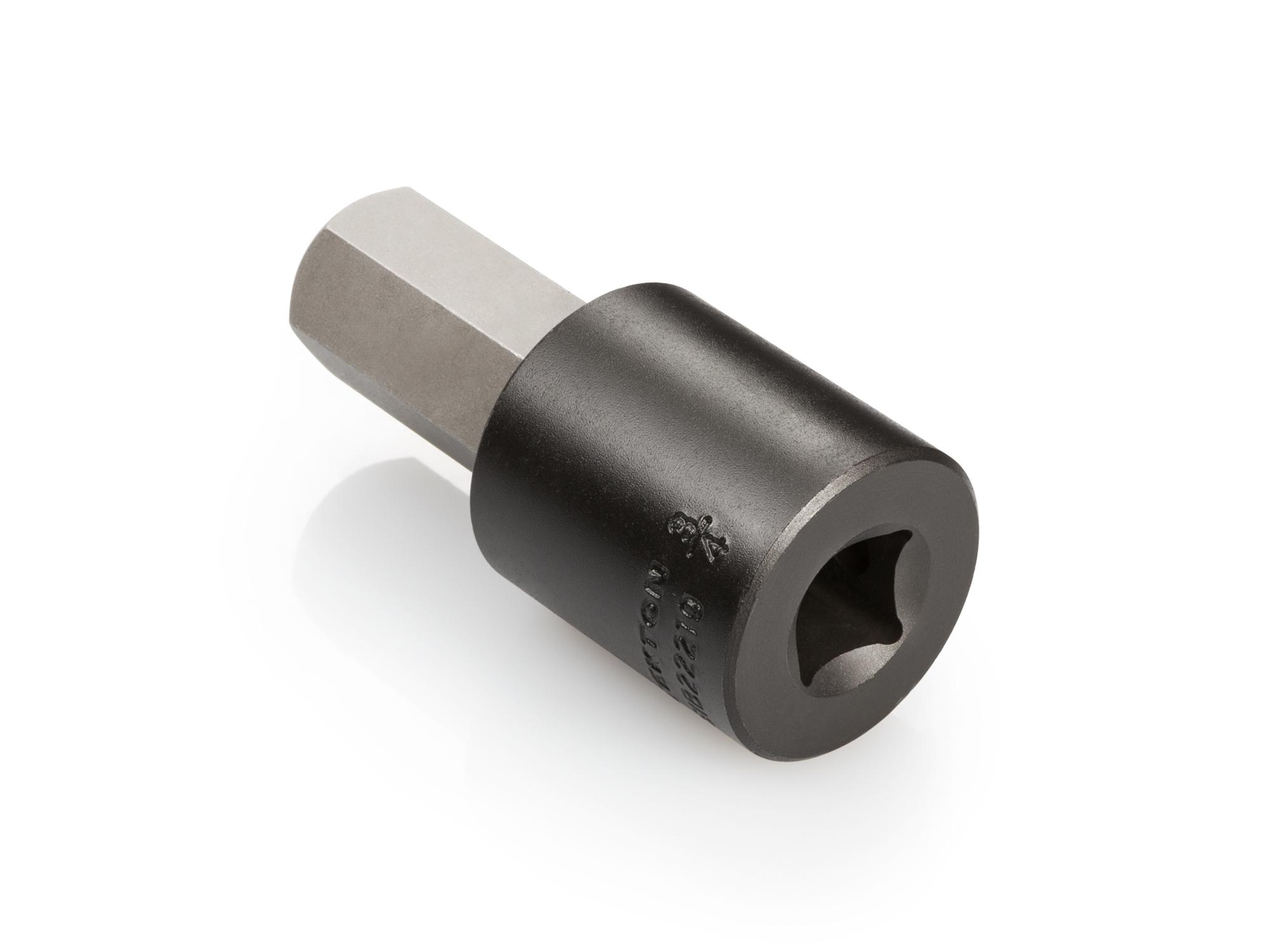 Back angle view of Tekton impact drive bit socket. Item #SIB22219