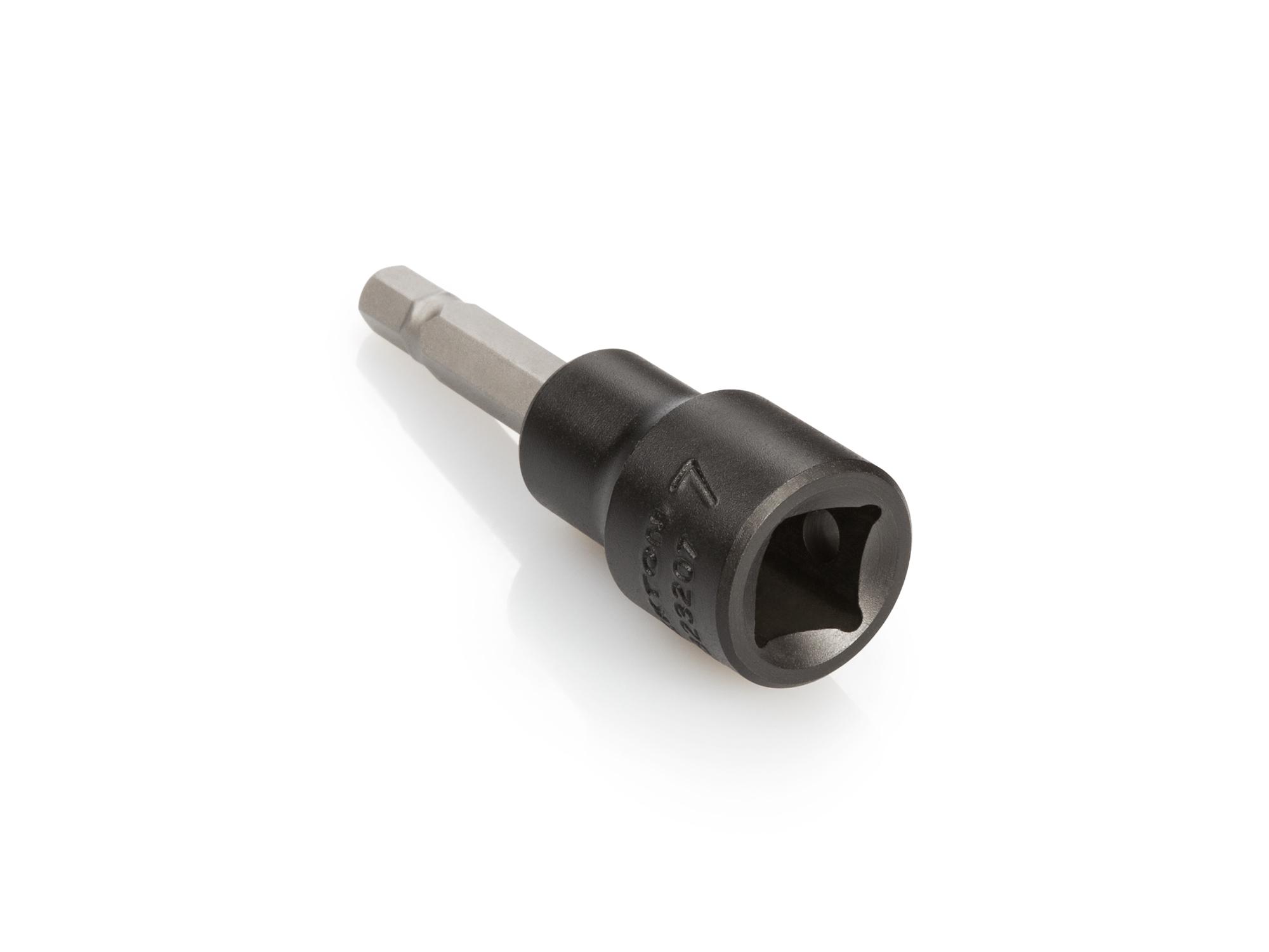 Back angle view of Tekton impact drive bit socket. Item #SIB23207
