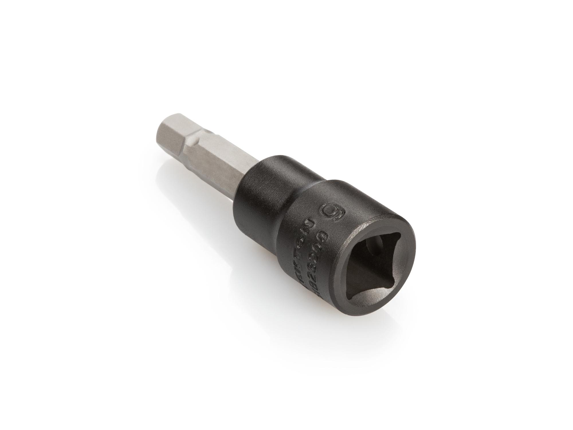 Back angle view of Tekton impact drive bit socket. Item #SIB23209