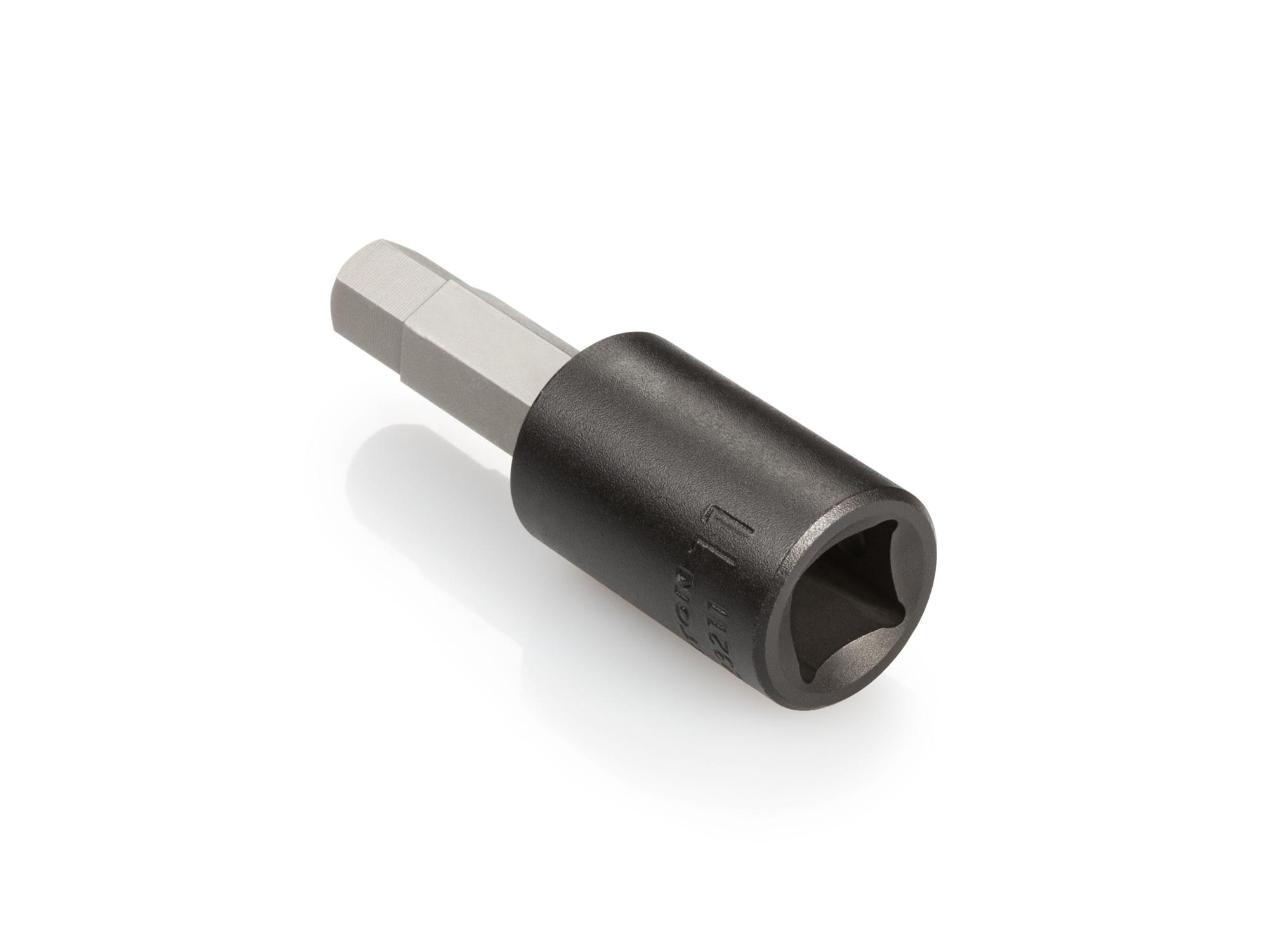 Back angle view of Tekton impact drive bit socket. Item #SIB23211