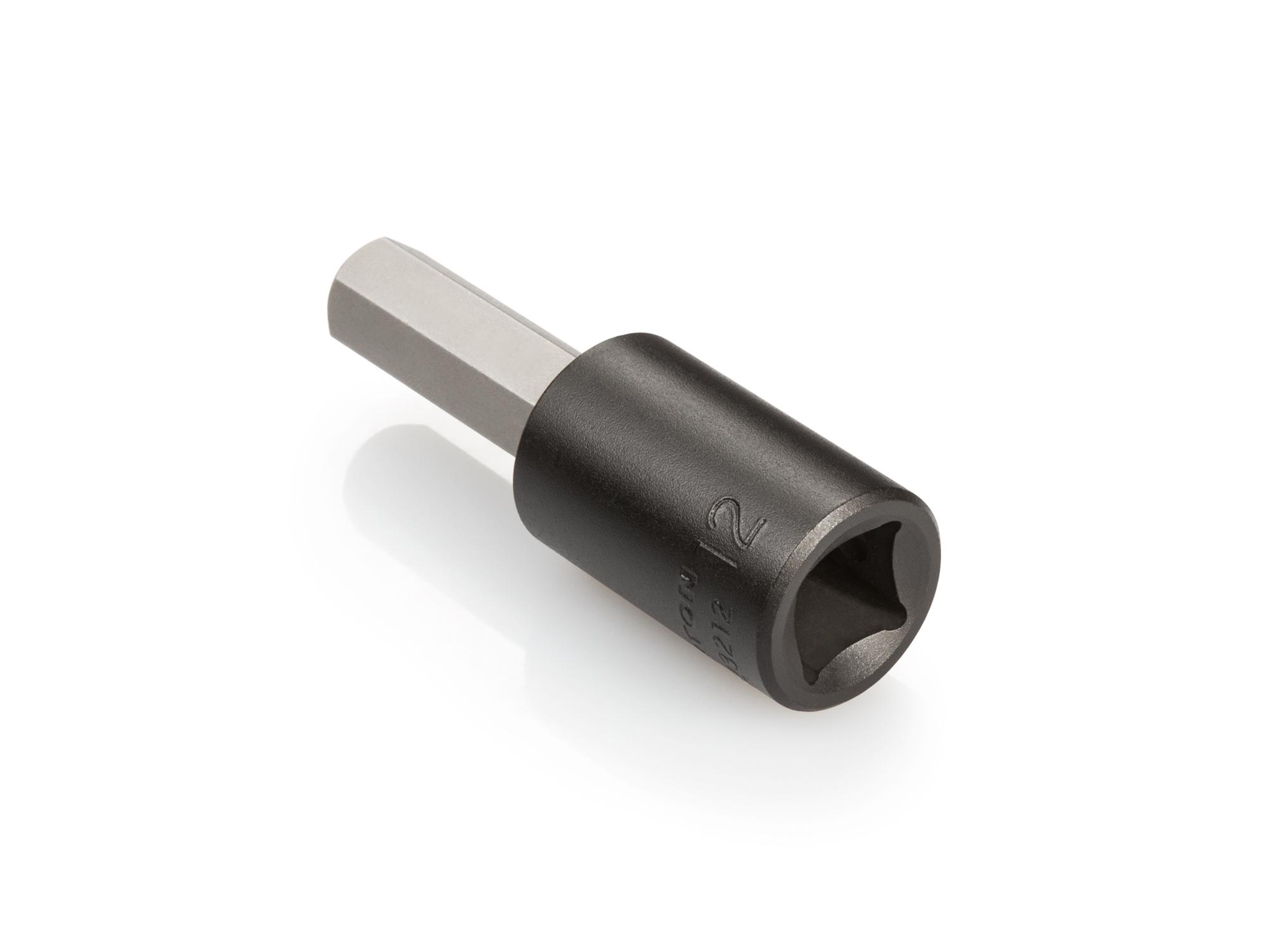 Back angle view of Tekton impact drive bit socket. Item #SIB23212