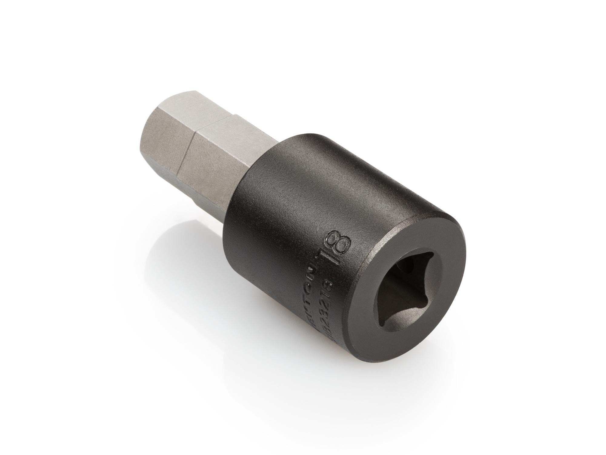 Back angle view of Tekton impact drive bit socket. Item #SIB23218