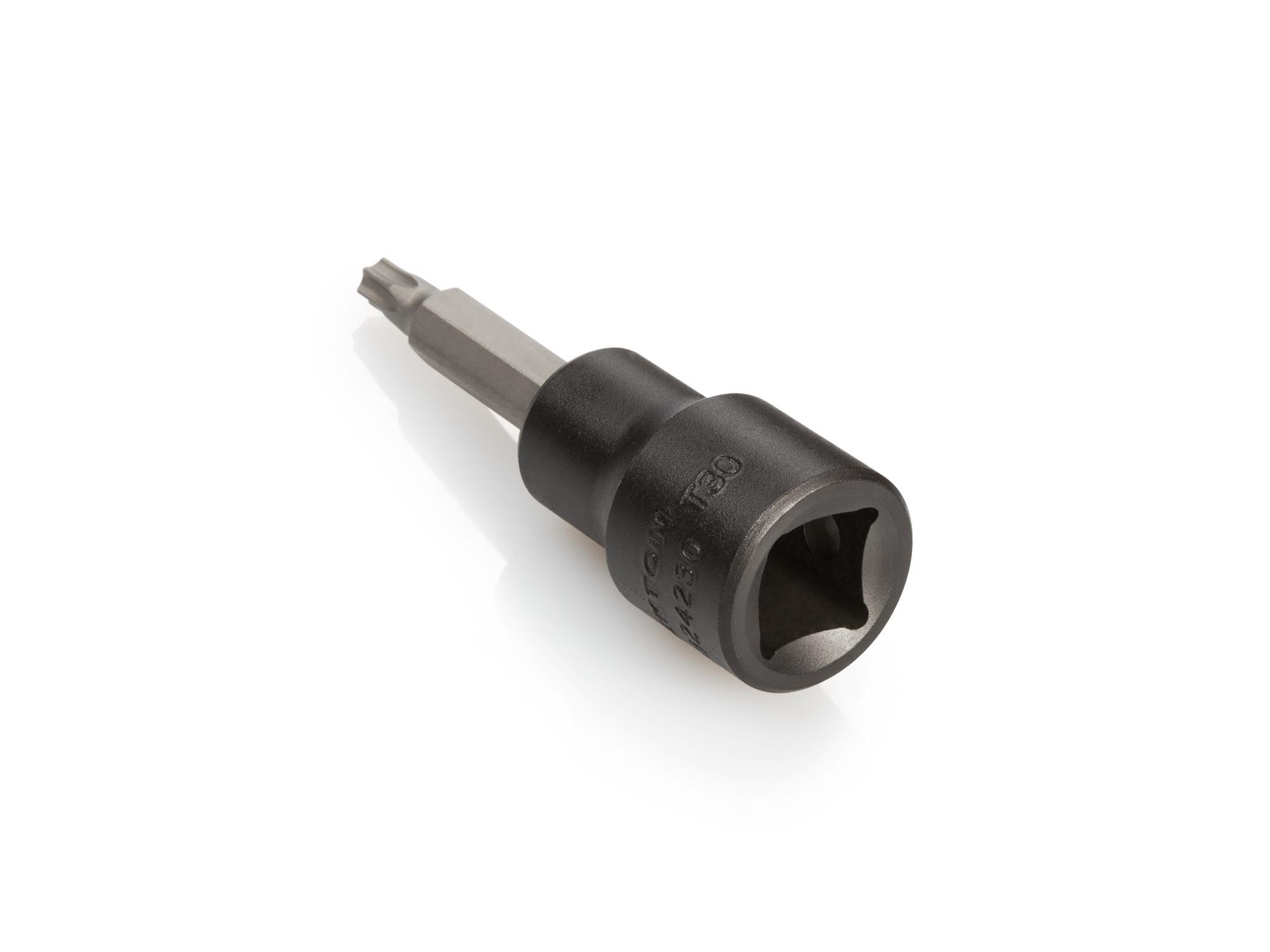 Back angle view of Tekton impact drive bit socket. Item #SIB24230