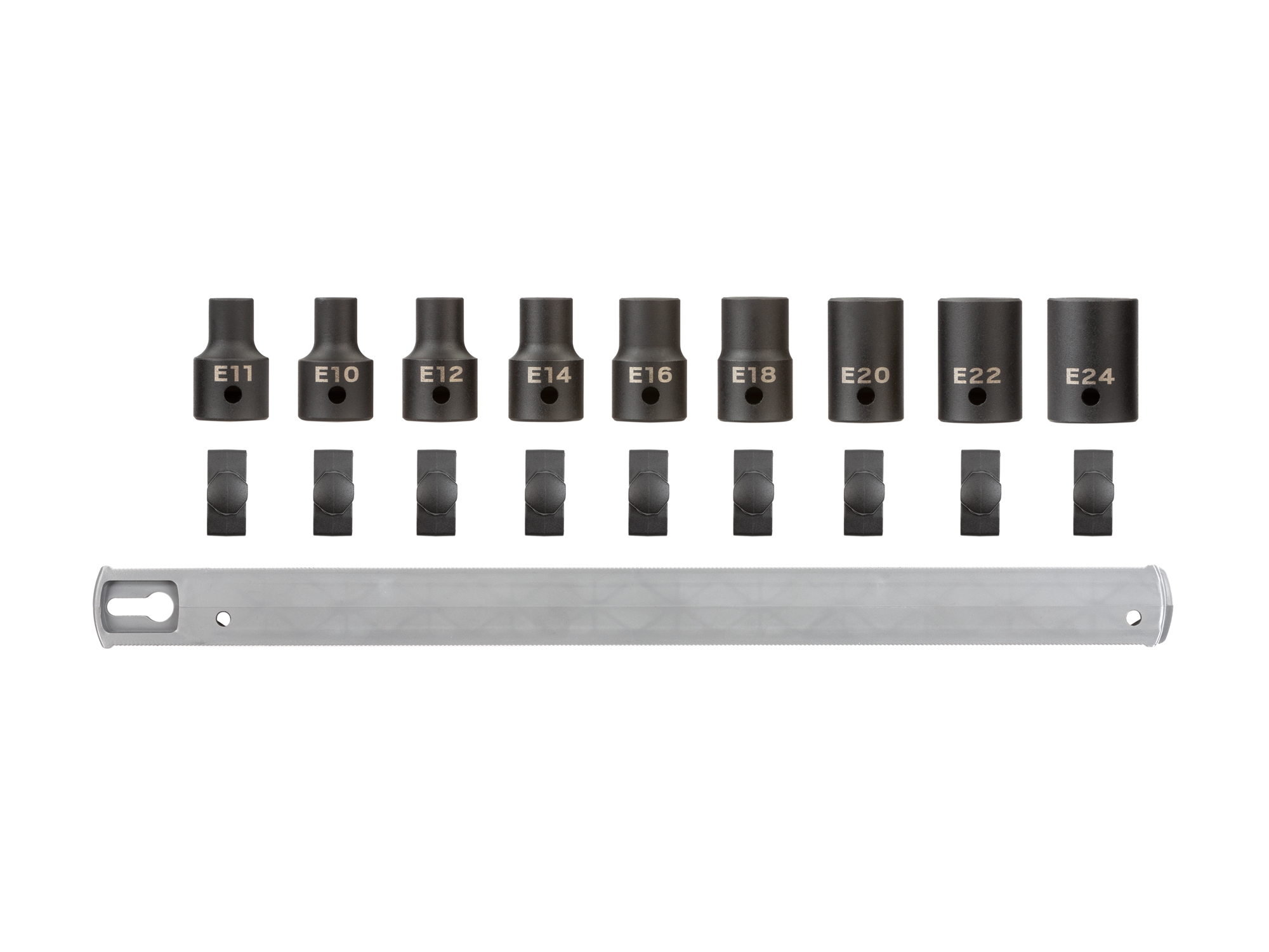 9-Piece 1/2 Inch Drive External Star Impact Socket Set | TEKTON
