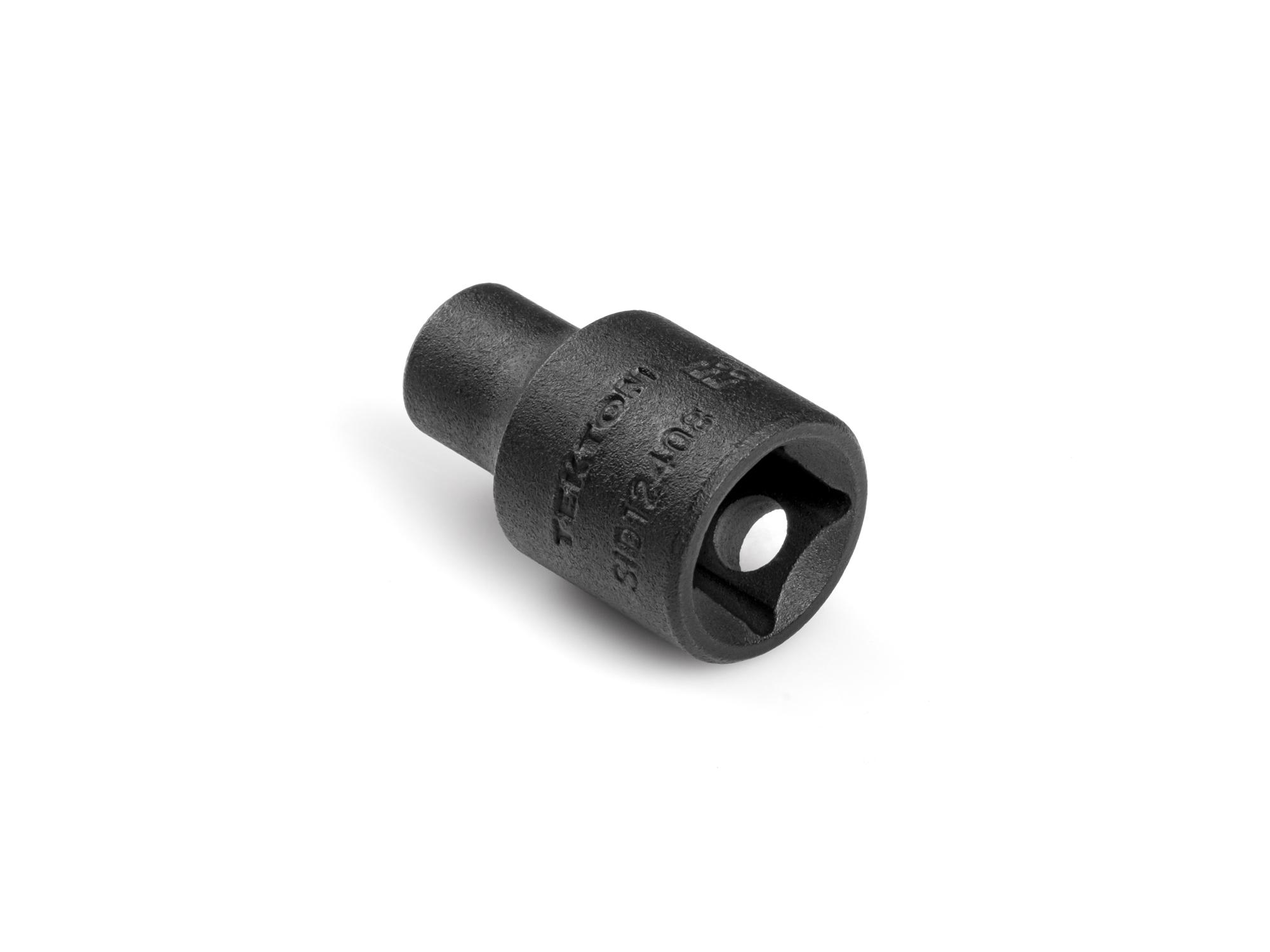 Back angle view of Tekton impact drive external star socket. Item #SID12408