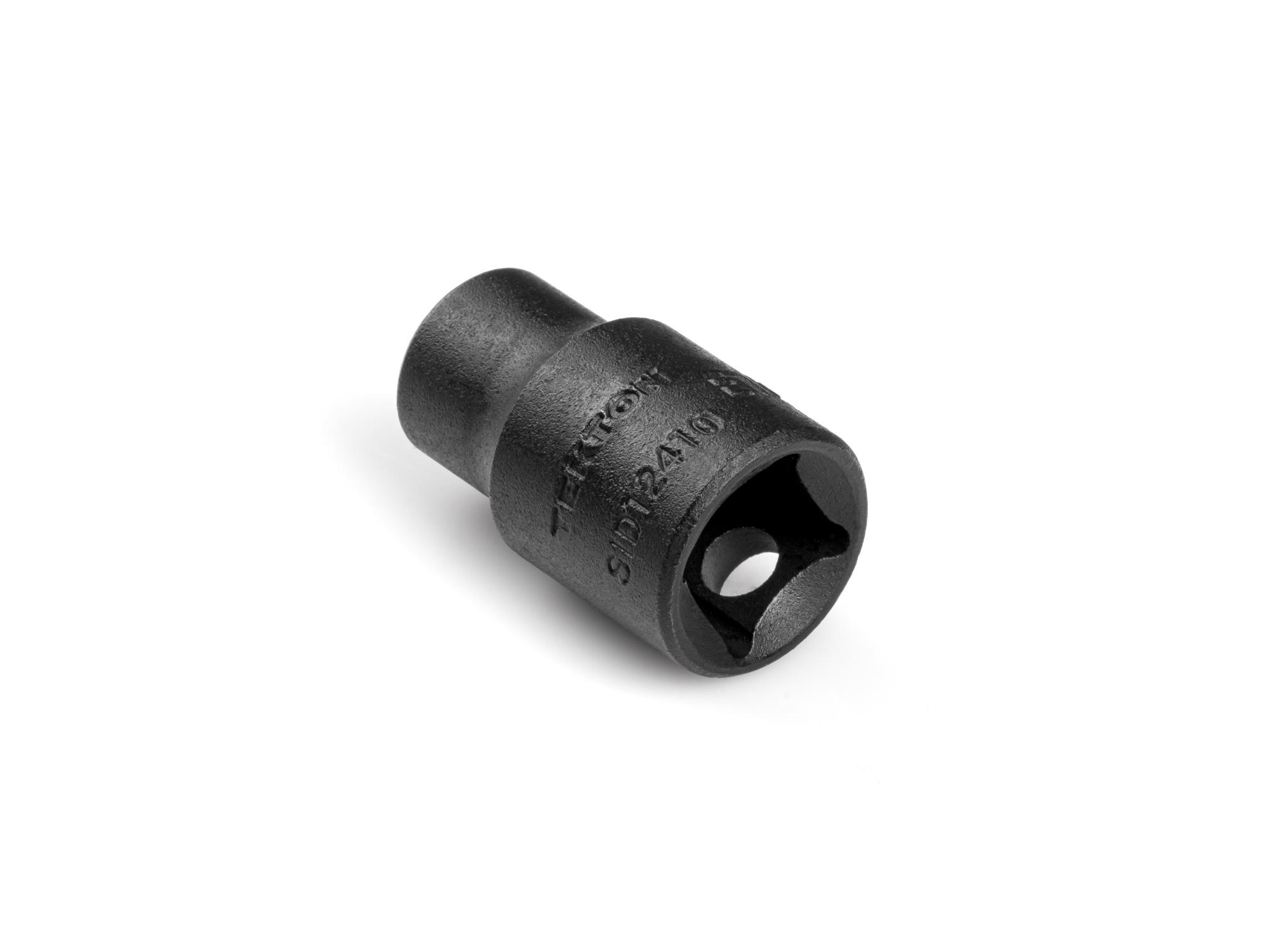 Back angle view of Tekton impact drive external star socket. Item #SID12410