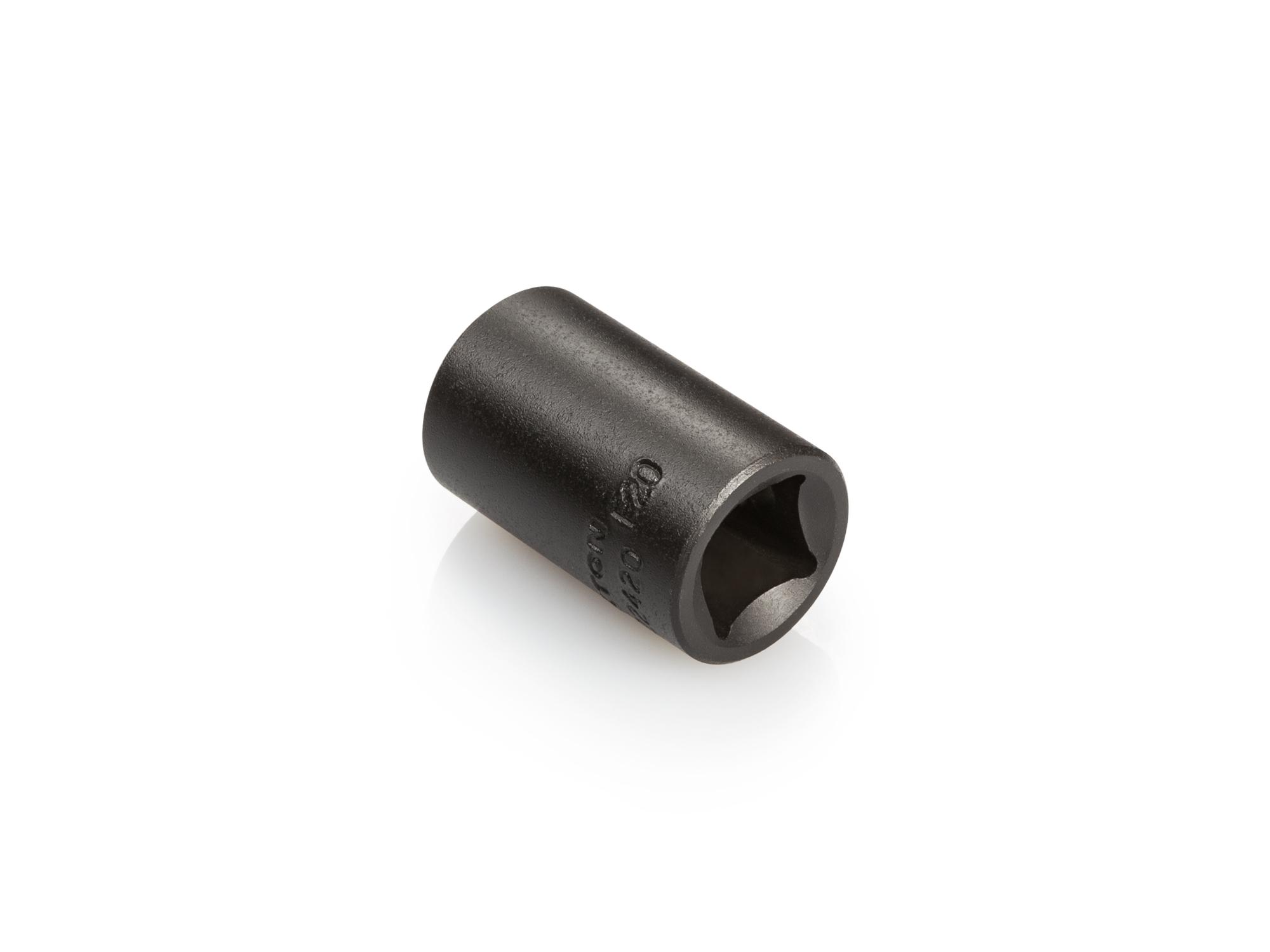 Back angle view of Tekton impact drive external star socket. Item #SID22420