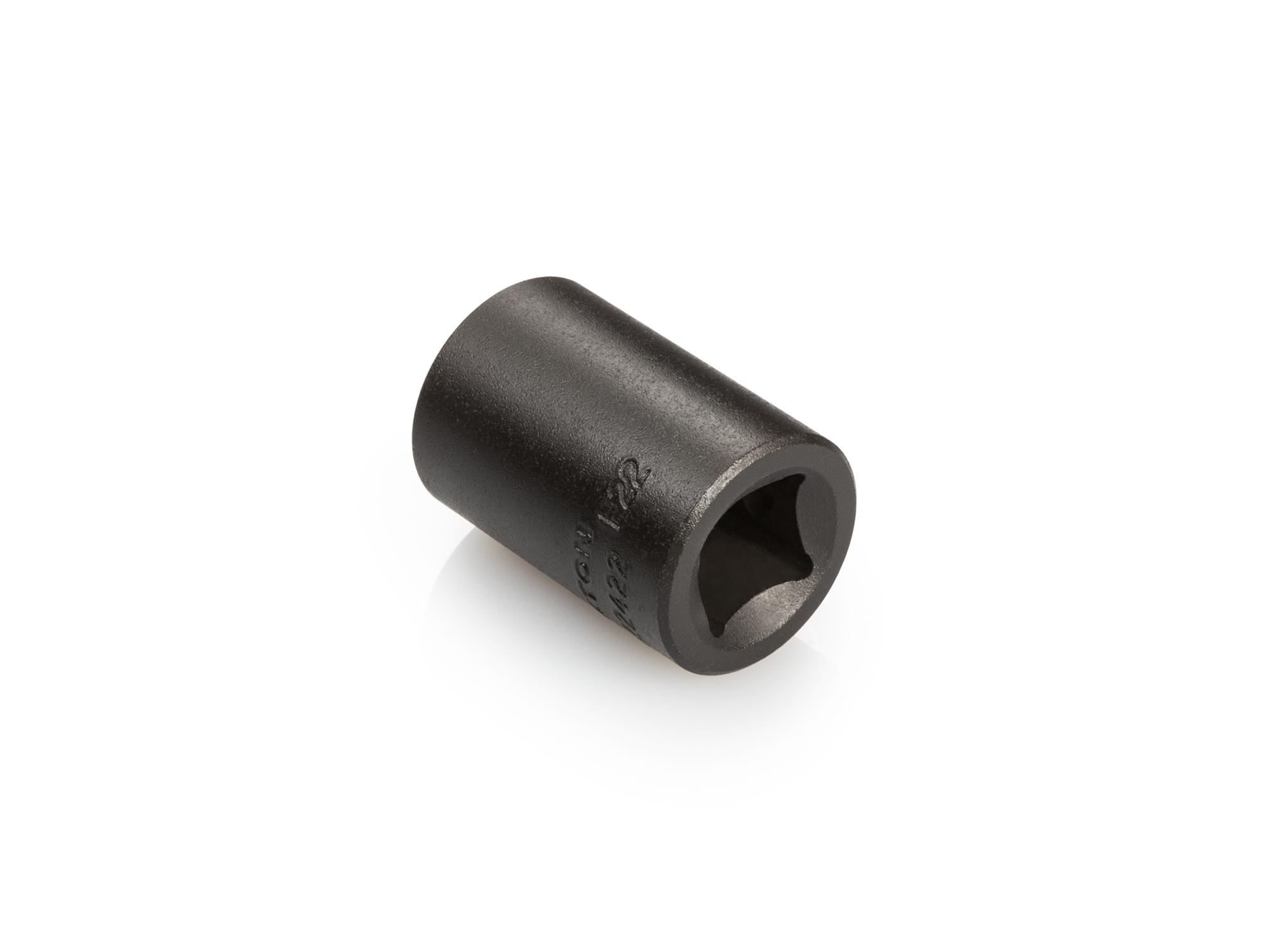 Back angle view of Tekton impact drive external star socket. Item #SID22422