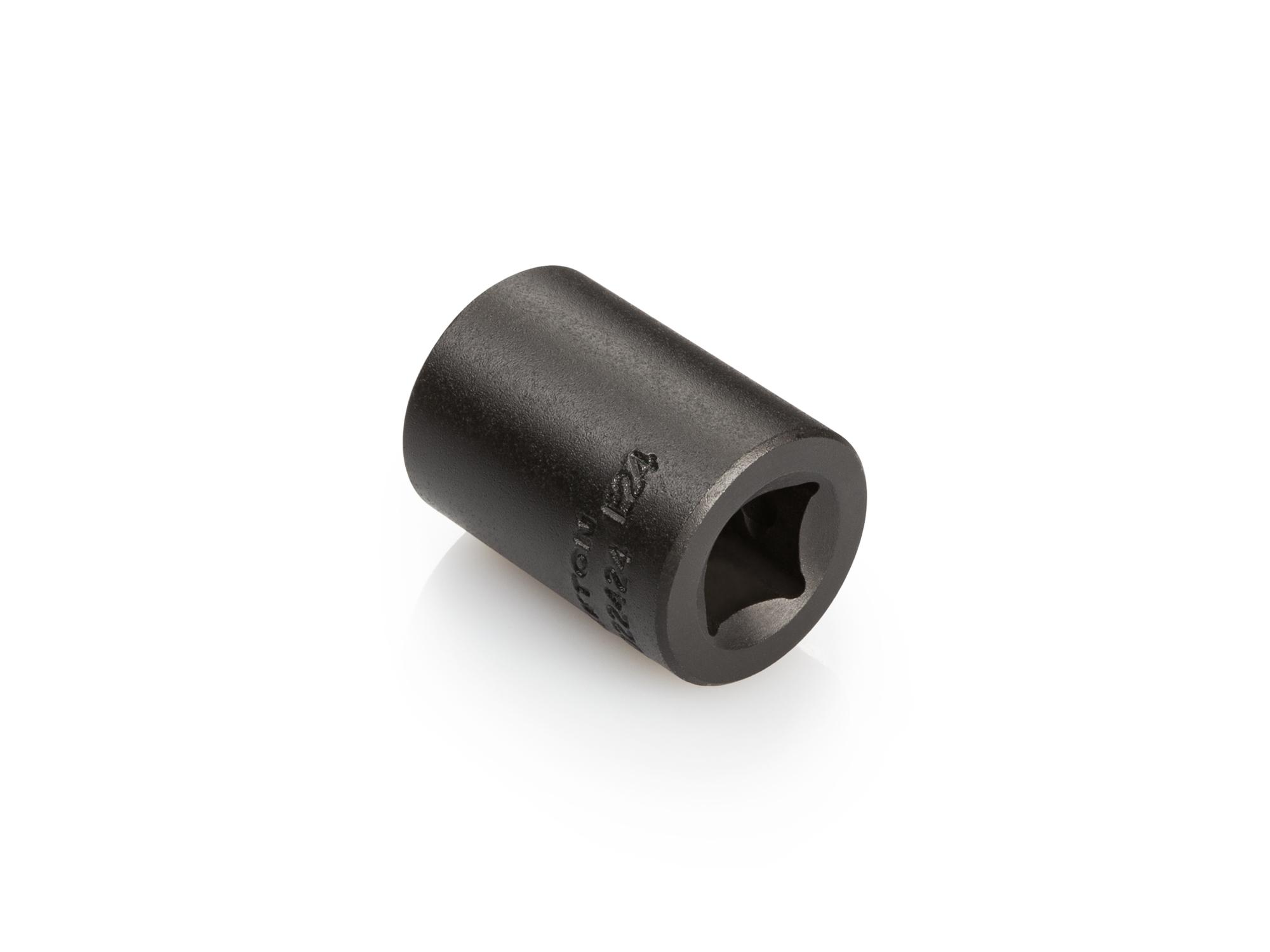 Back angle view of Tekton impact drive external star socket. Item #SID22424