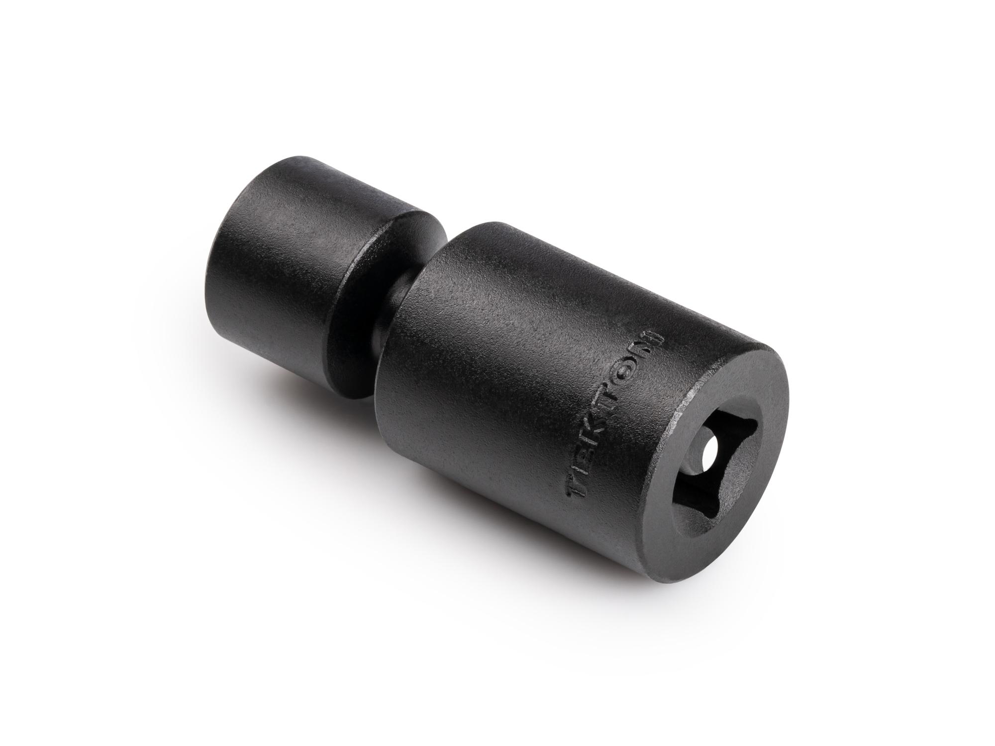 Back angle view of Tekton impact drive universal joint socket. Item #SID18013