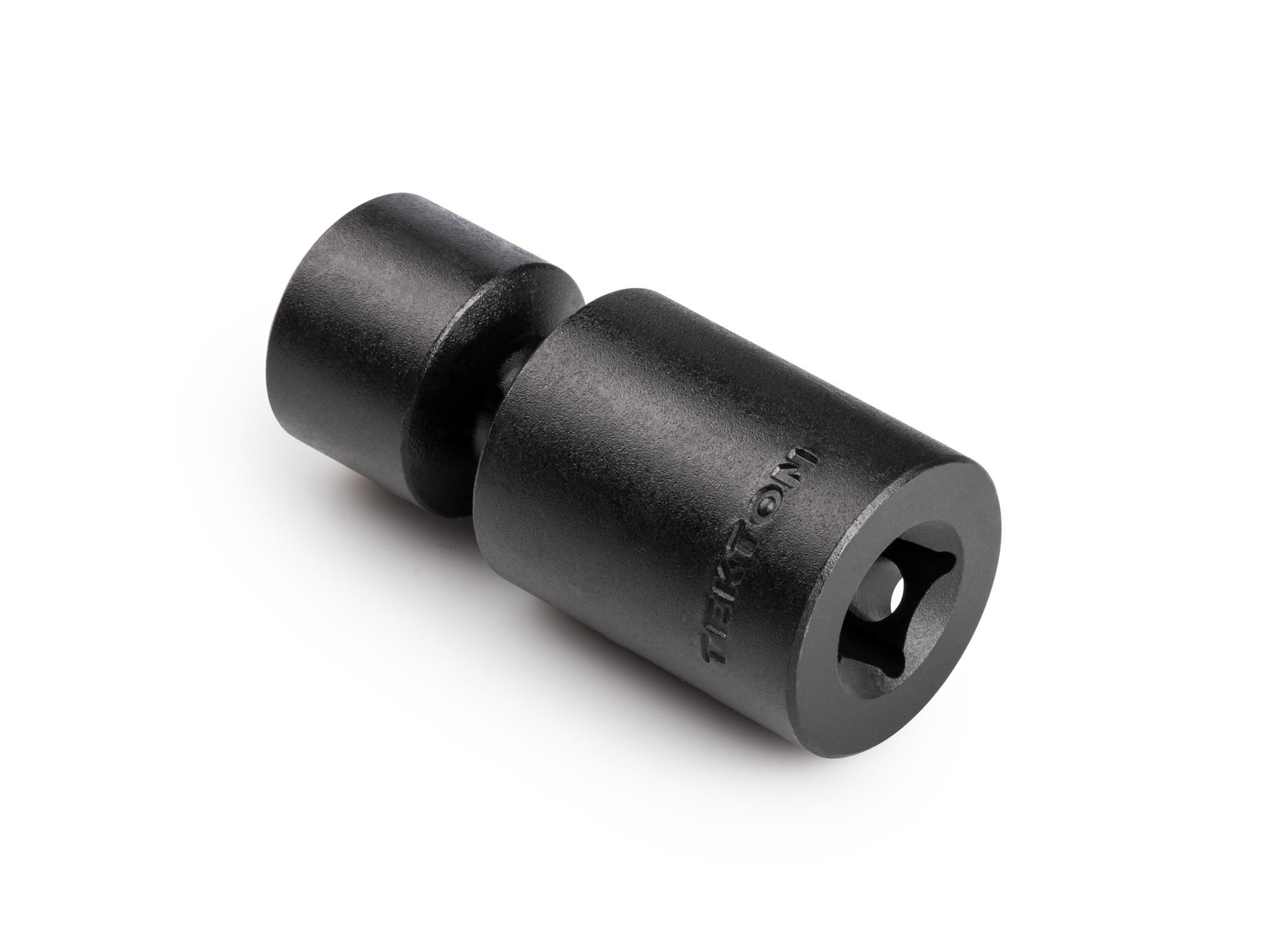 Back angle view of Tekton impact drive universal joint socket. Item #SID18014
