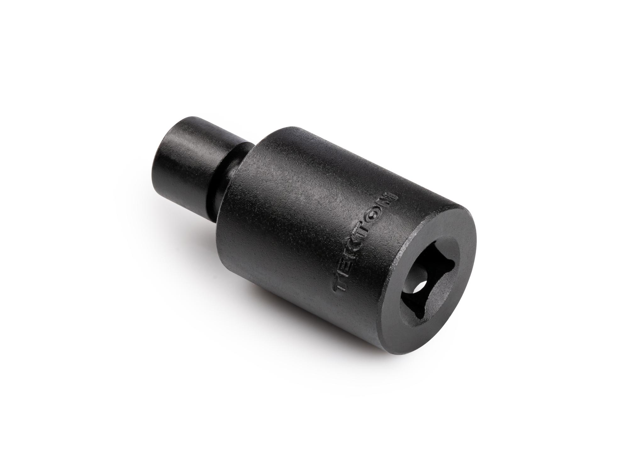Back angle view of Tekton impact drive universal joint socket. Item #SID18108