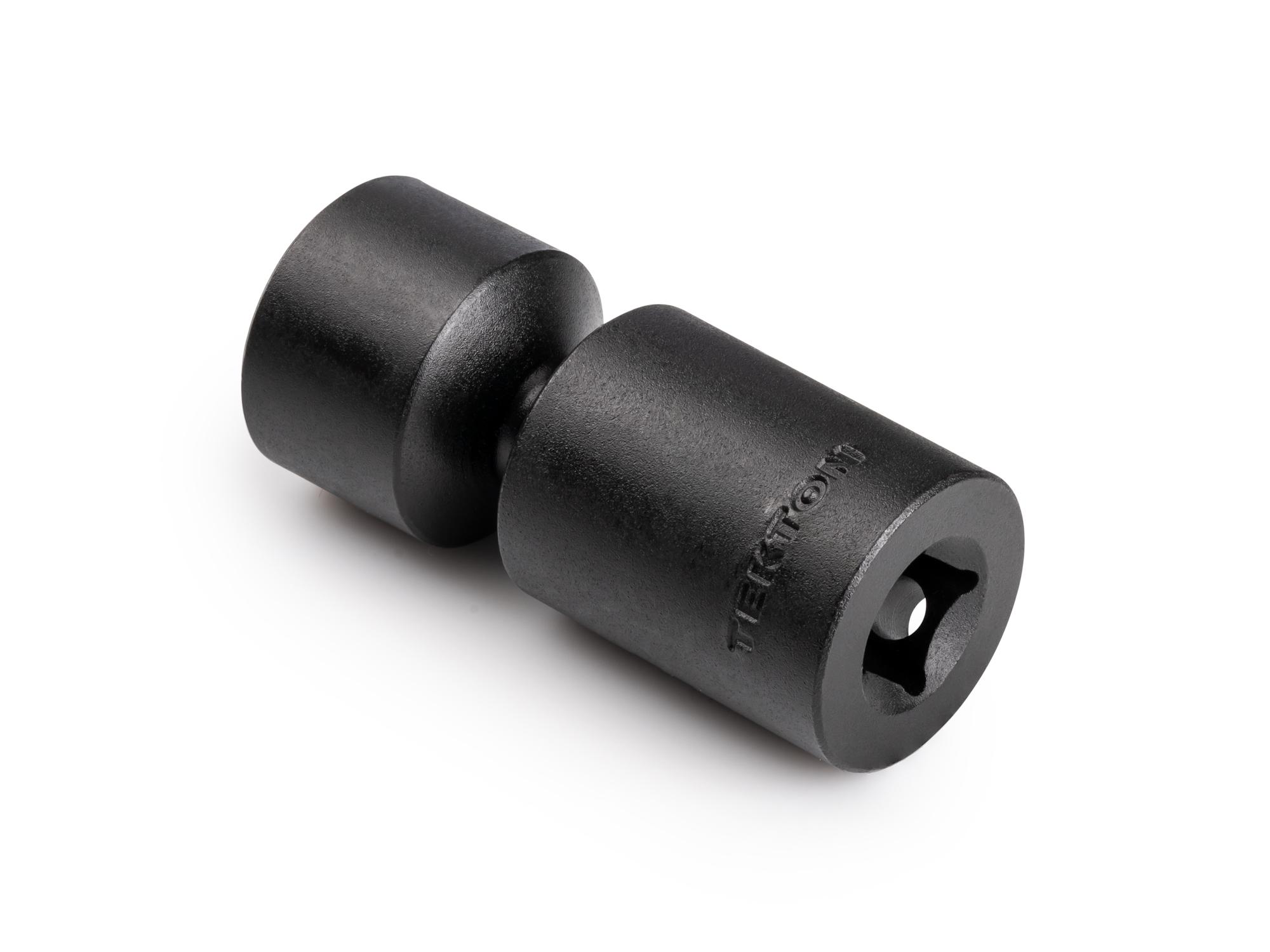 Back angle view of Tekton impact drive universal joint socket. Item #SID18117