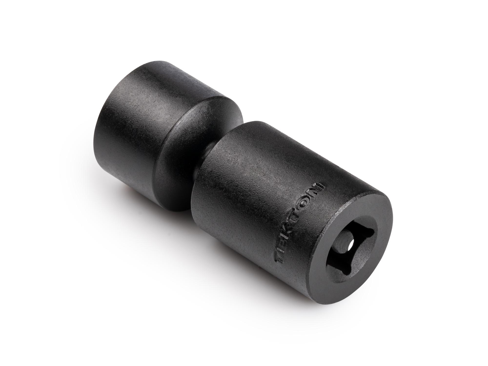 Back angle view of Tekton impact drive universal joint socket. Item #SID18118