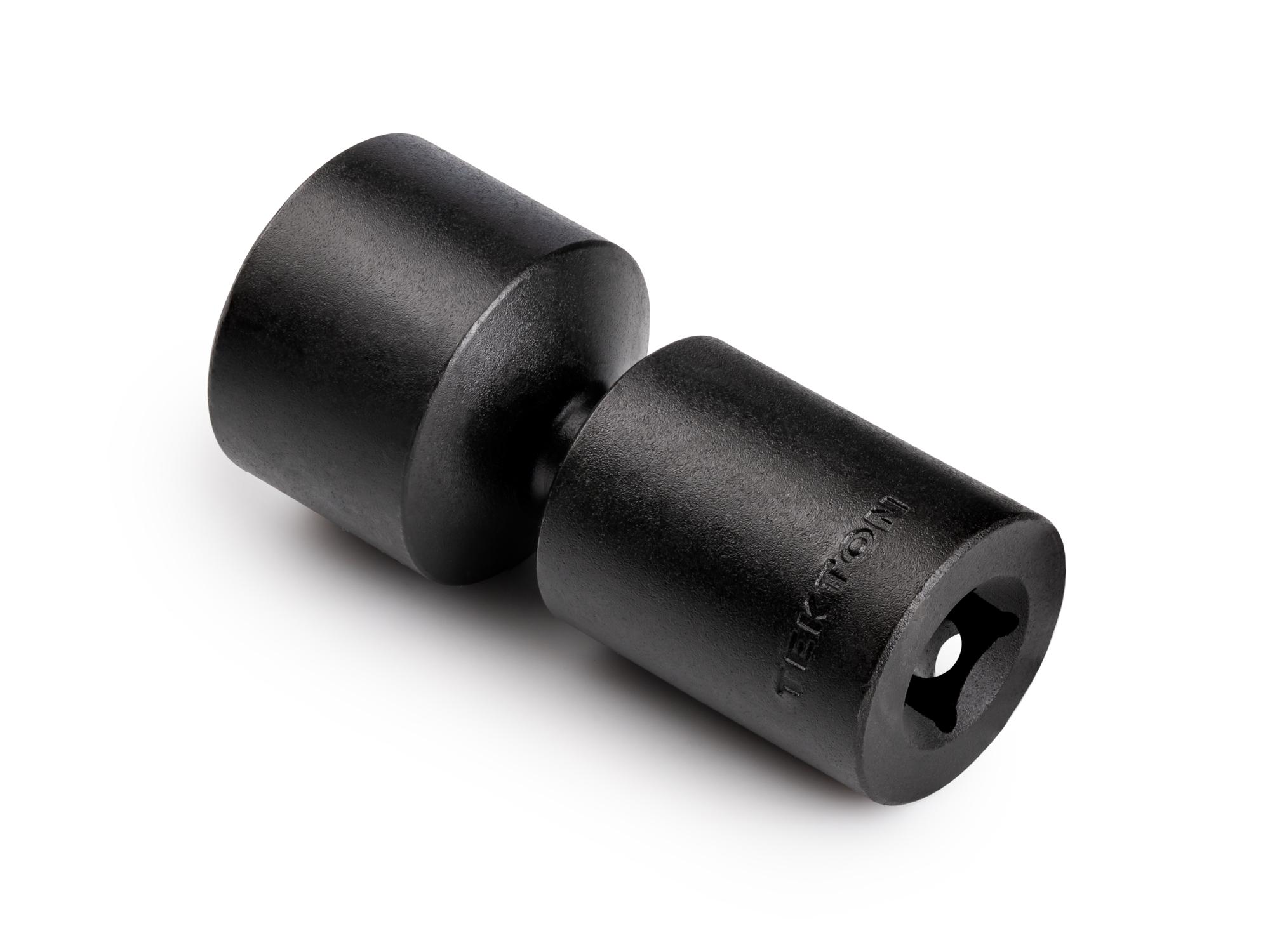Back angle view of Tekton impact drive universal joint socket. Item #SID18121
