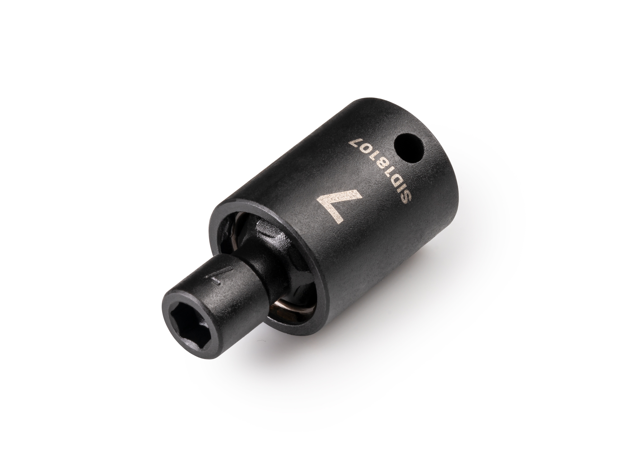 3/8 Inch Drive x 7 mm Shallow 6-Point U-Joint Impact Socket | TEKTON