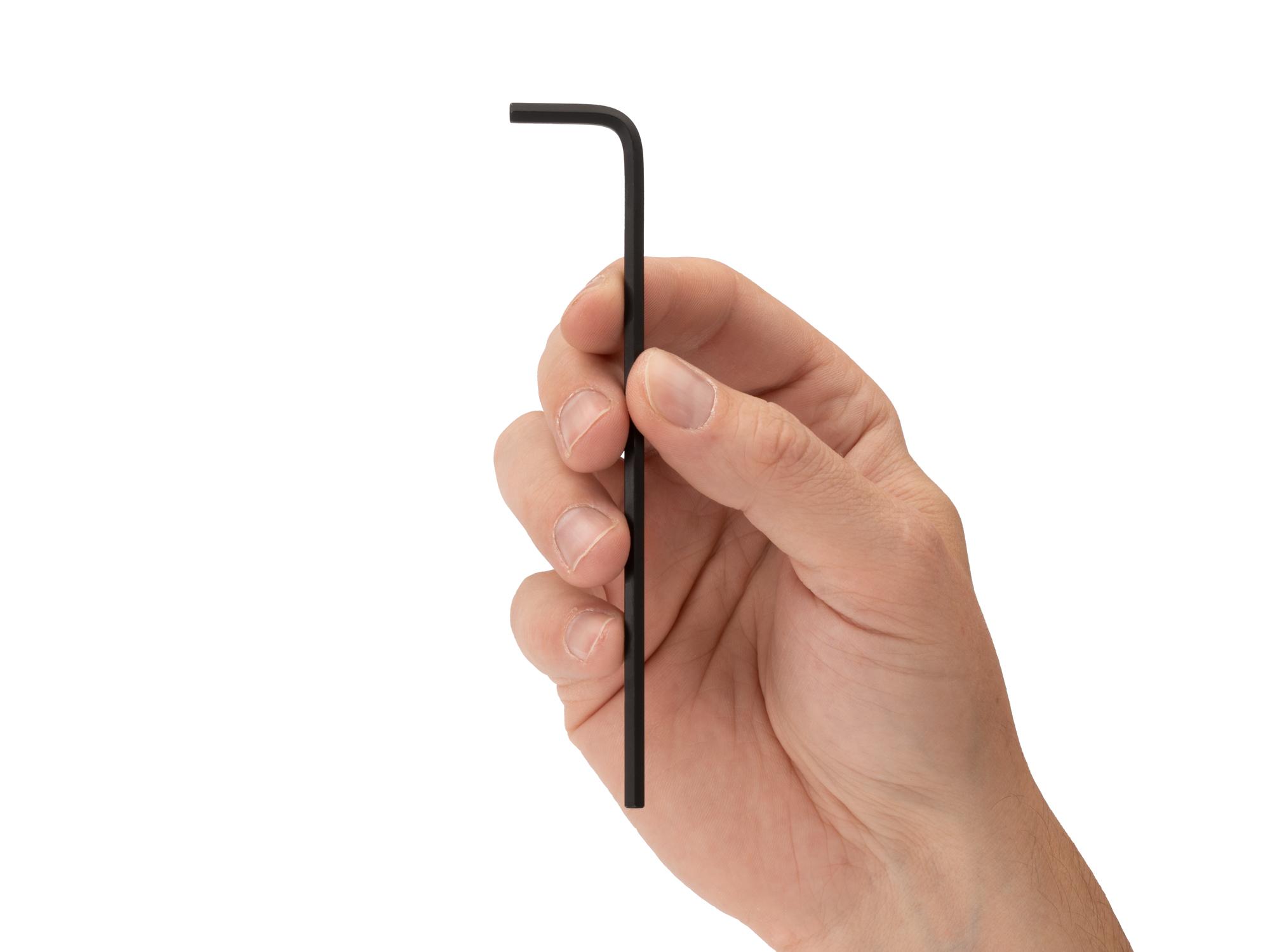 Person holding Tekton l-key. Item #KLX12156
