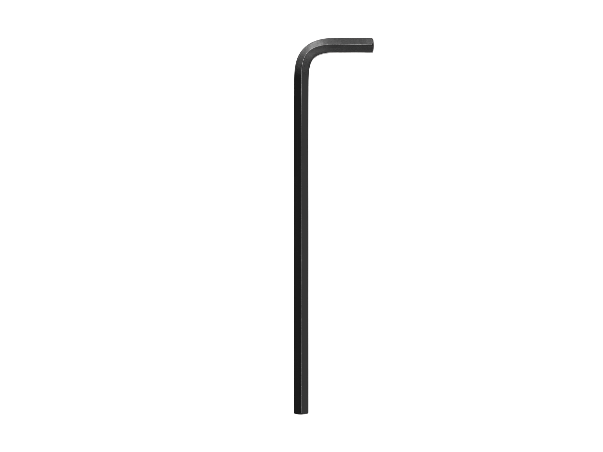 Size: 8 mm (metric) flat end hex L-key. Coated with a corrosion-resistant finish and made using highly-controlled tolerances for a tight fit with fasteners. KLX22080.