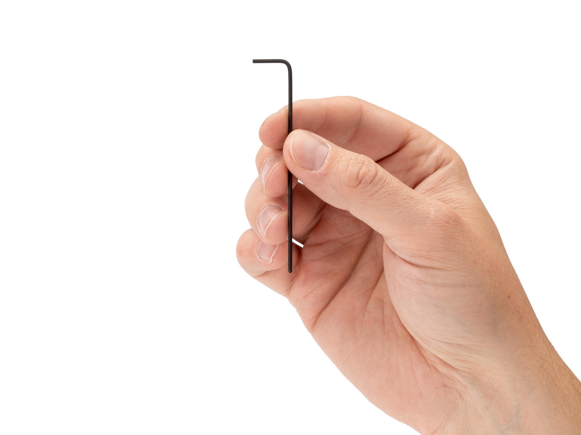 Person holding Tekton l-key. Item #KLX72063