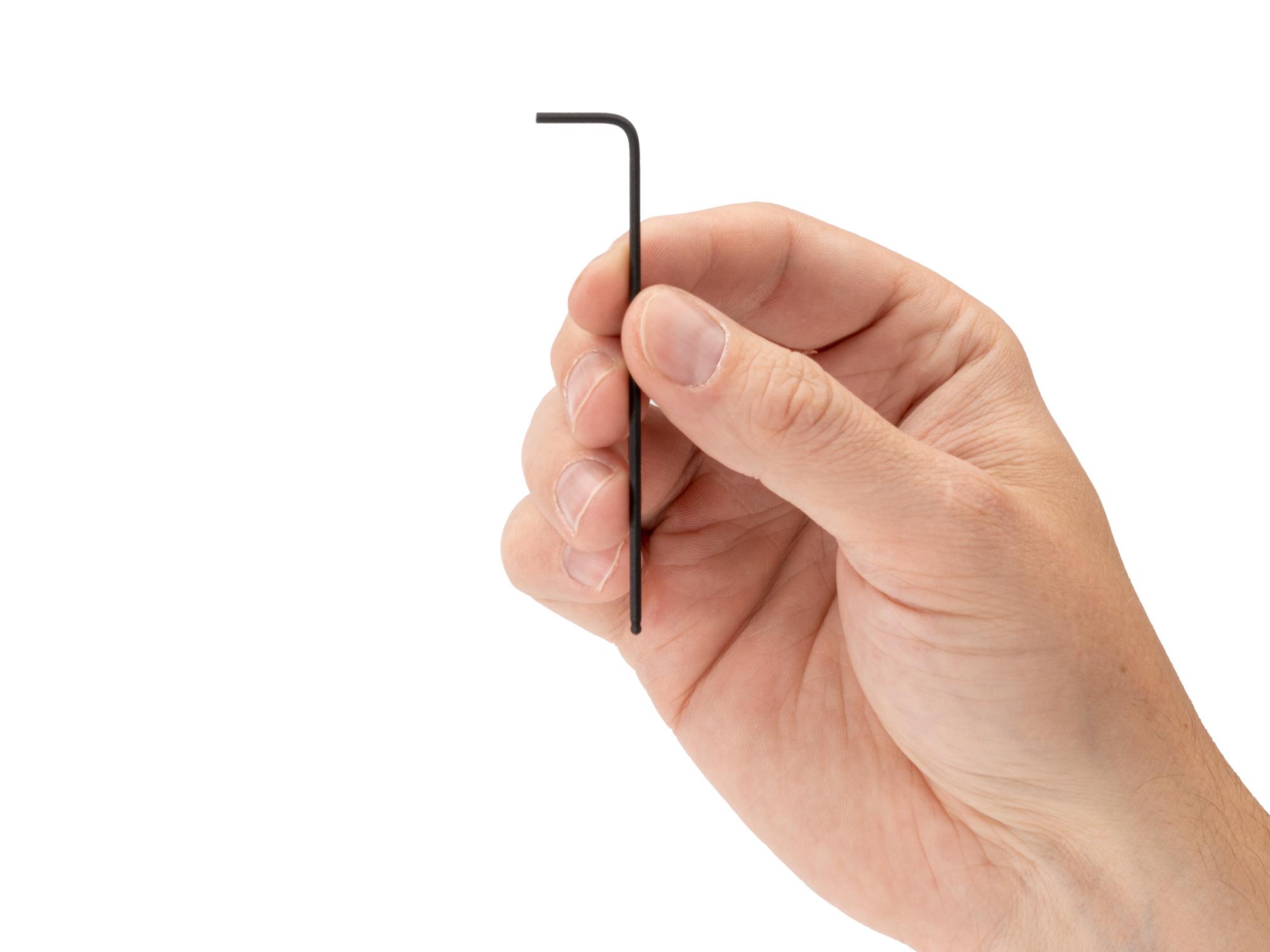 Person holding Tekton l-key. Item #KLX72078