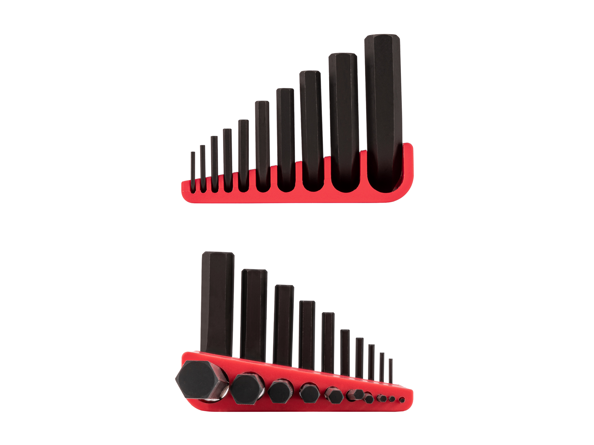 Flat End Hex L-Key Set with Holder (10-Piece) | TEKTON
