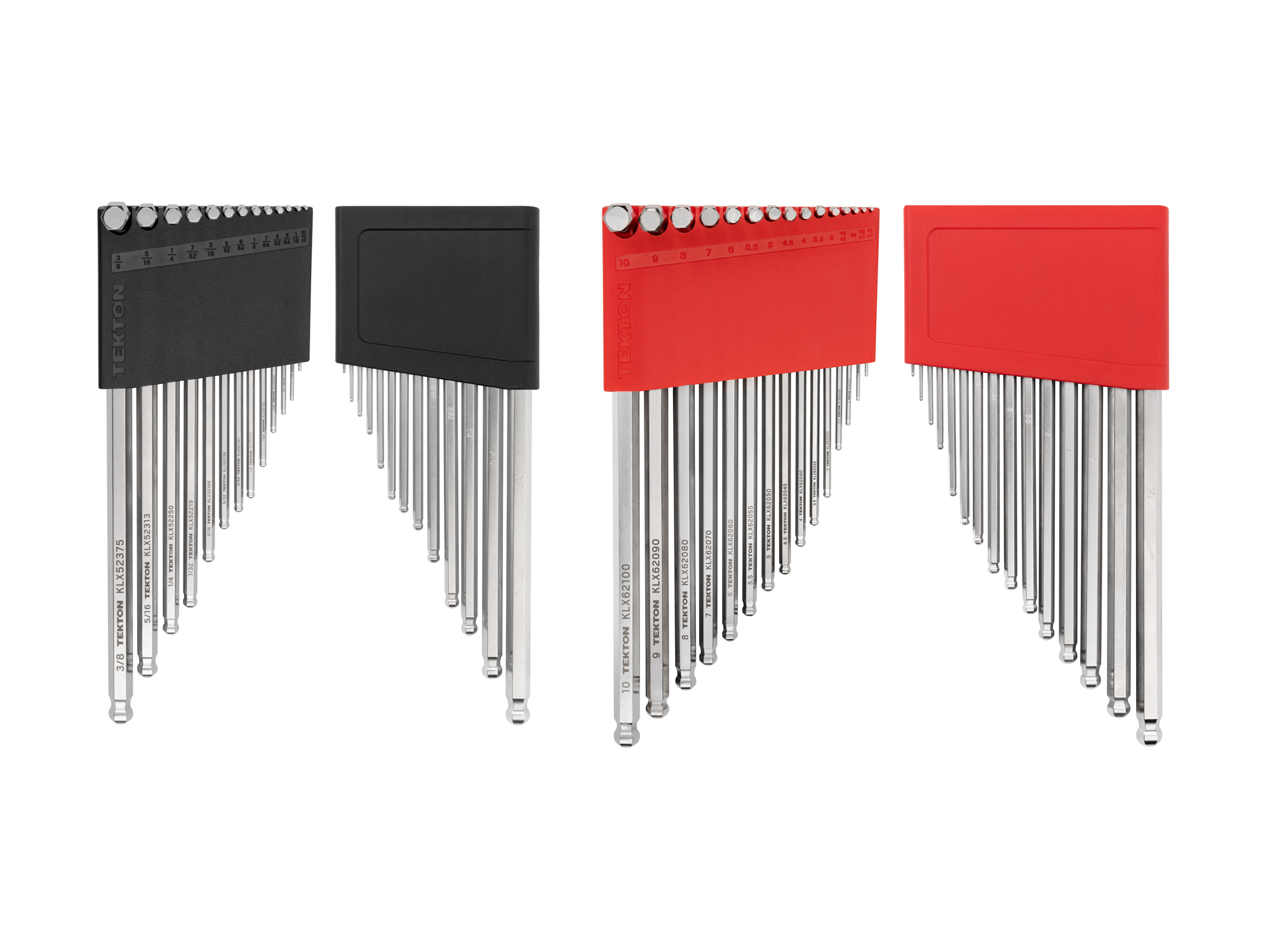 Inch/Metric Ball End Hex Key Set (28-Piece) | TEKTON | KLX91301